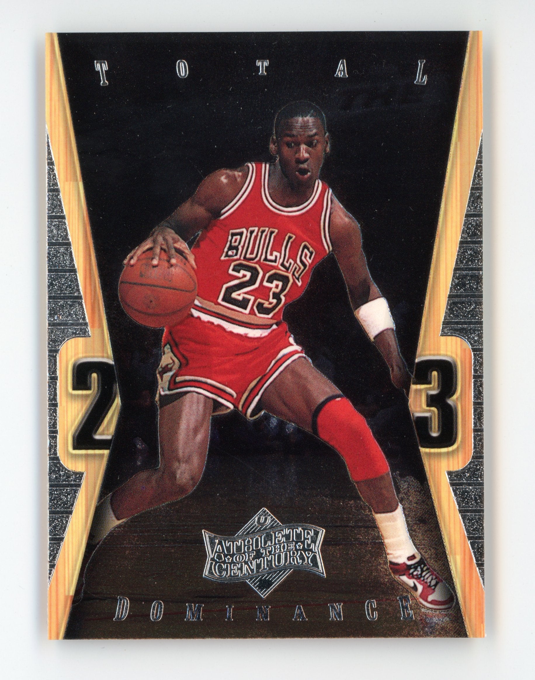 Michael Jordan 1999 UD Total Dominance Athlete Of The Century #TD1   