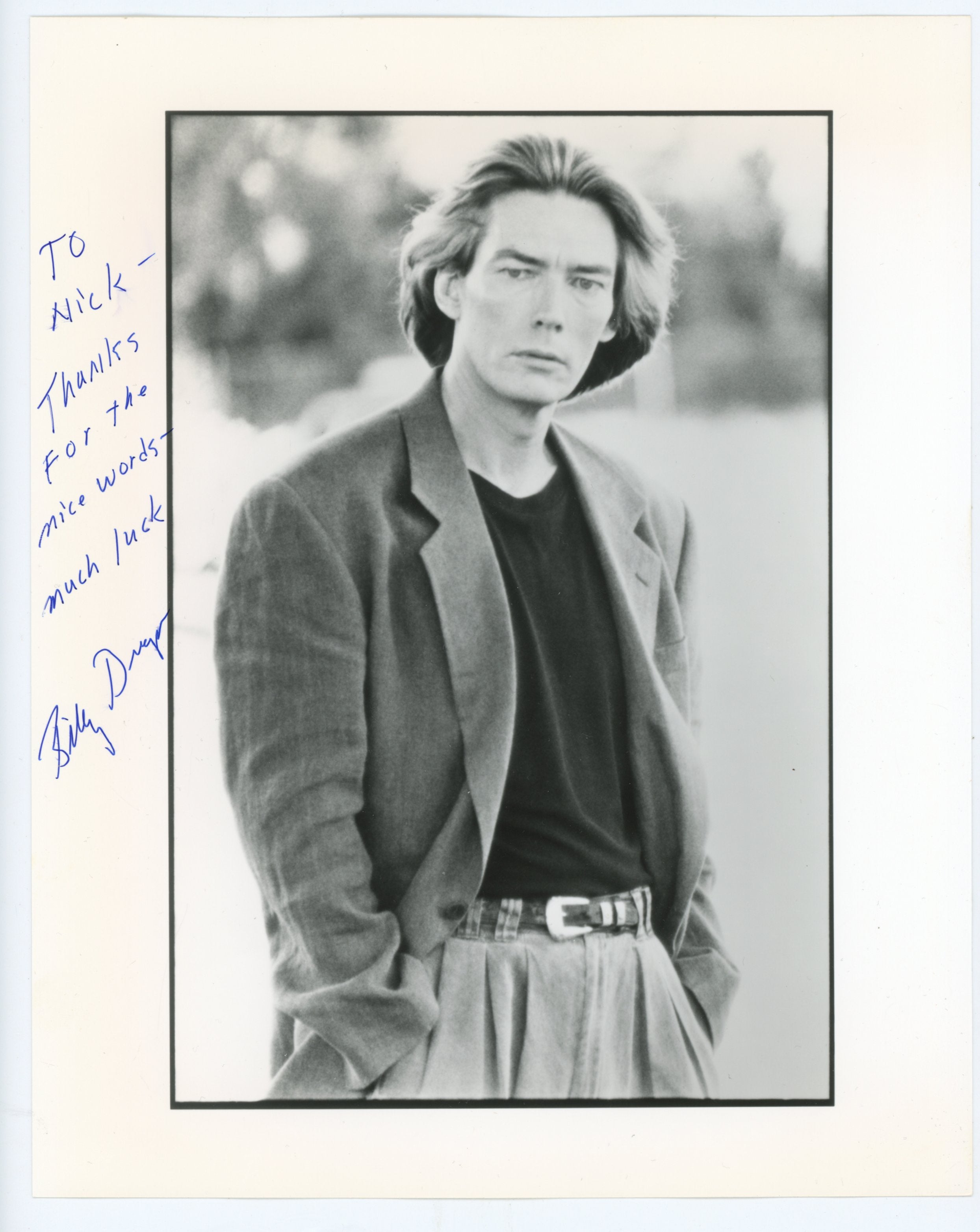 Billy Drago The Untouchables Autographed Signed 8x10 Photo AMCo COA