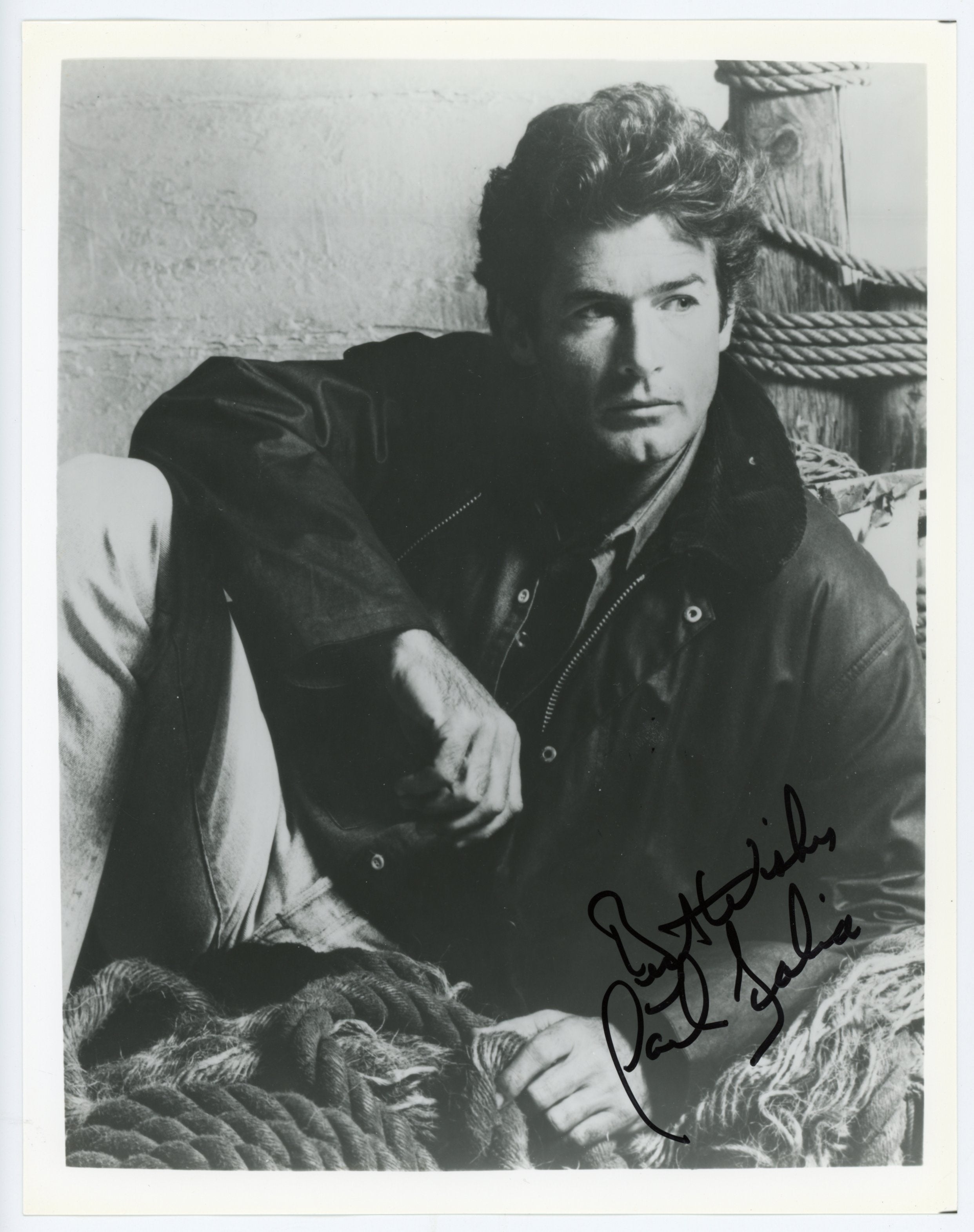 Jack Scalia Dallas Show Autographed Signed 8x10 Photo AMCo COA