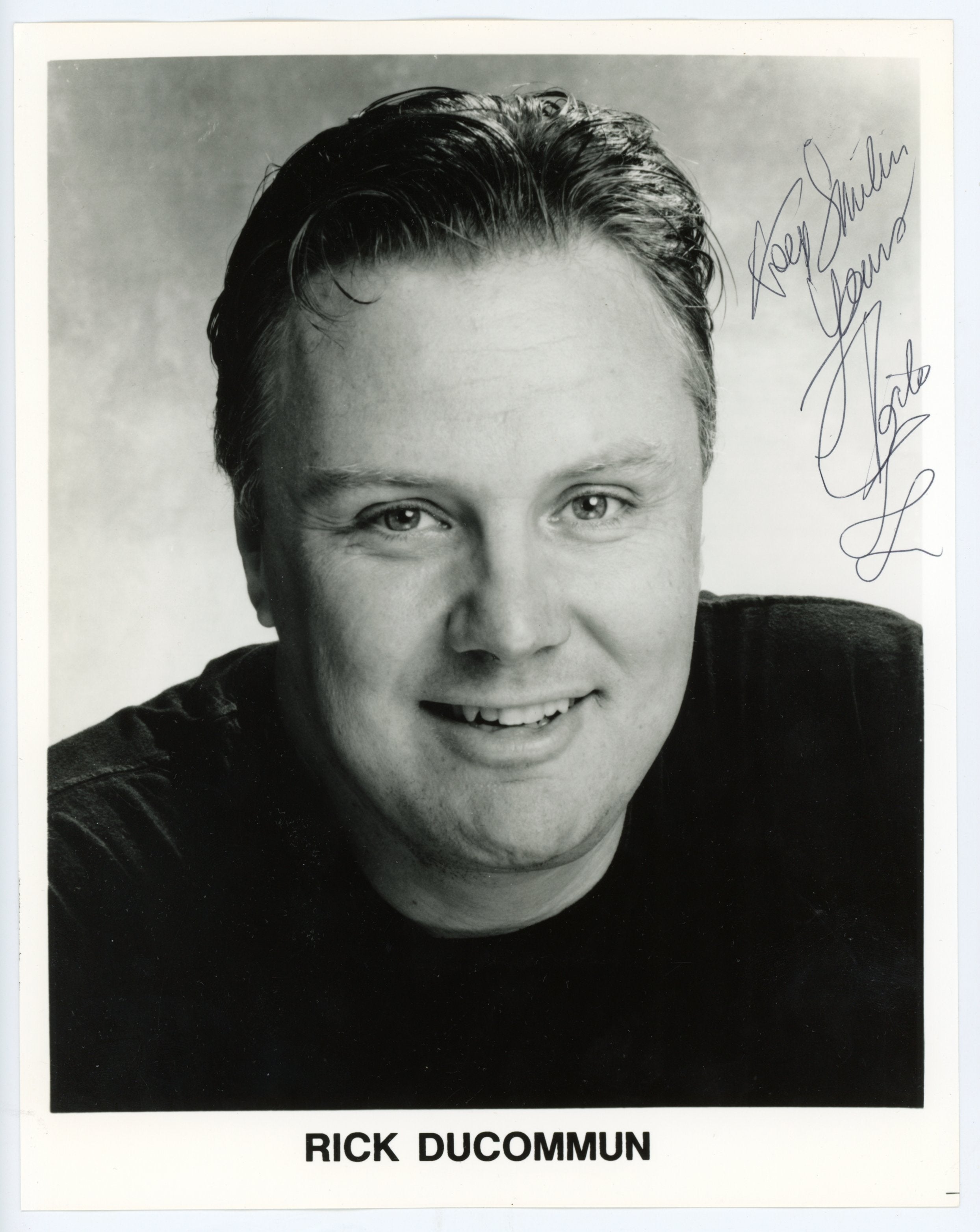 Rick Ducommun Spaceballs Autographed Signed 8x10 Photo AMCo COA