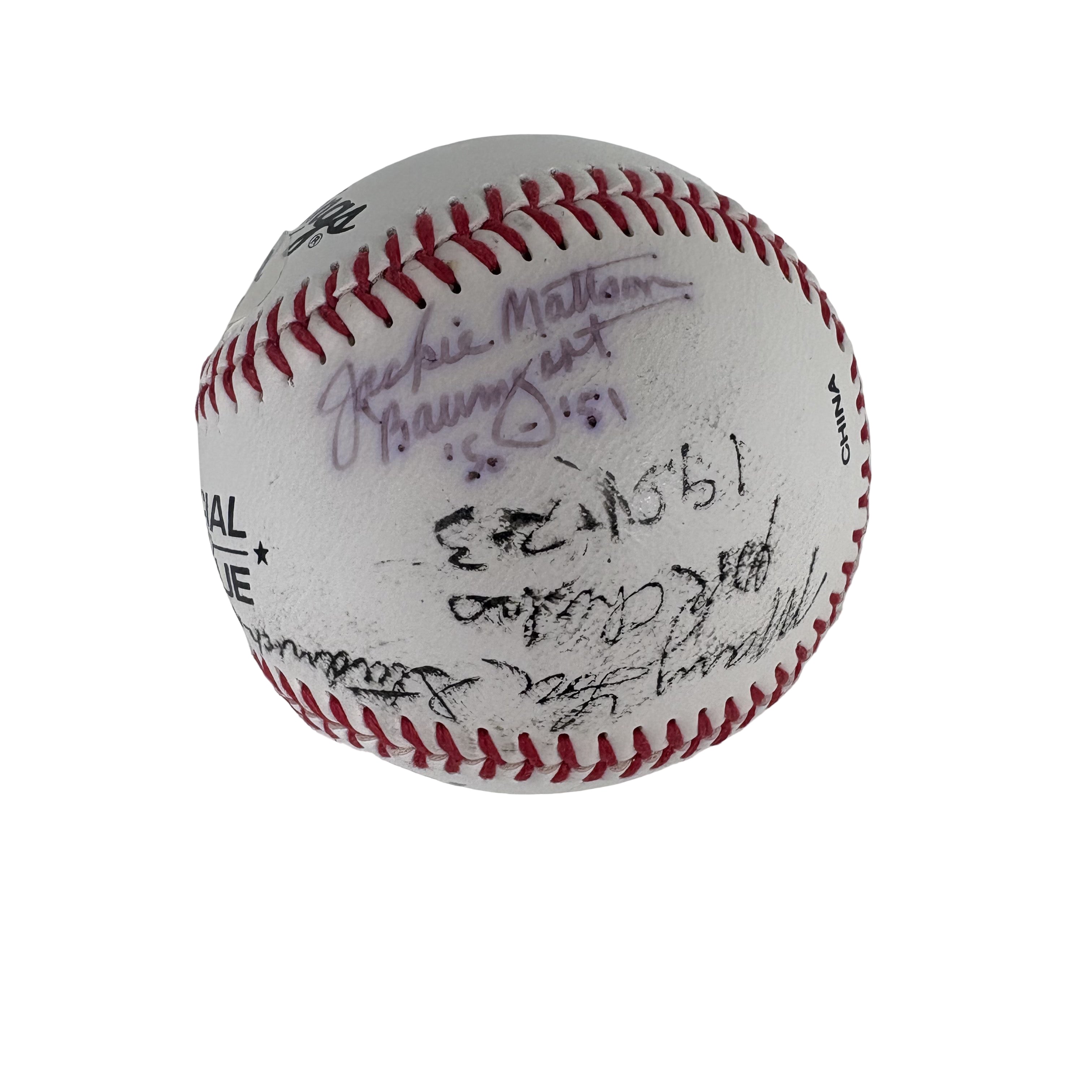 AAGPBL A League of Their Own Autographed Signed Baseball PSA Holo