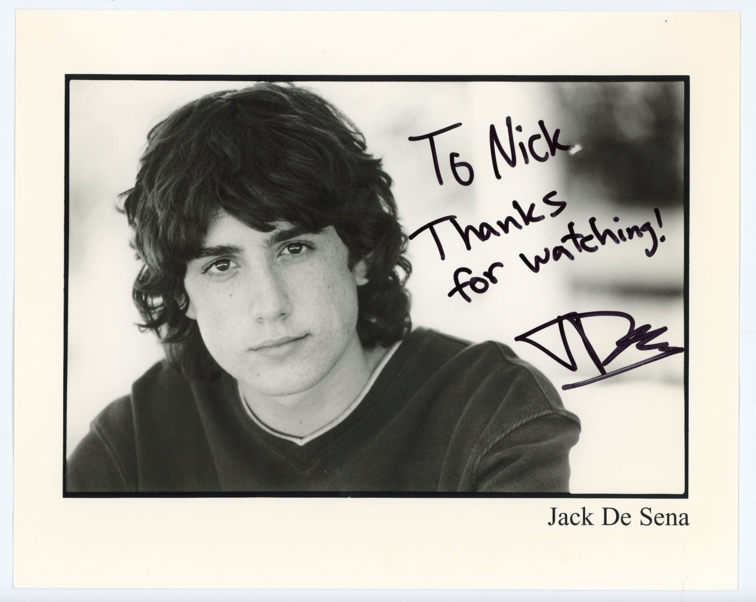 Jack De Sena Avatar The Last Airbender Autographed Signed 8x10 Photo AMCo COA