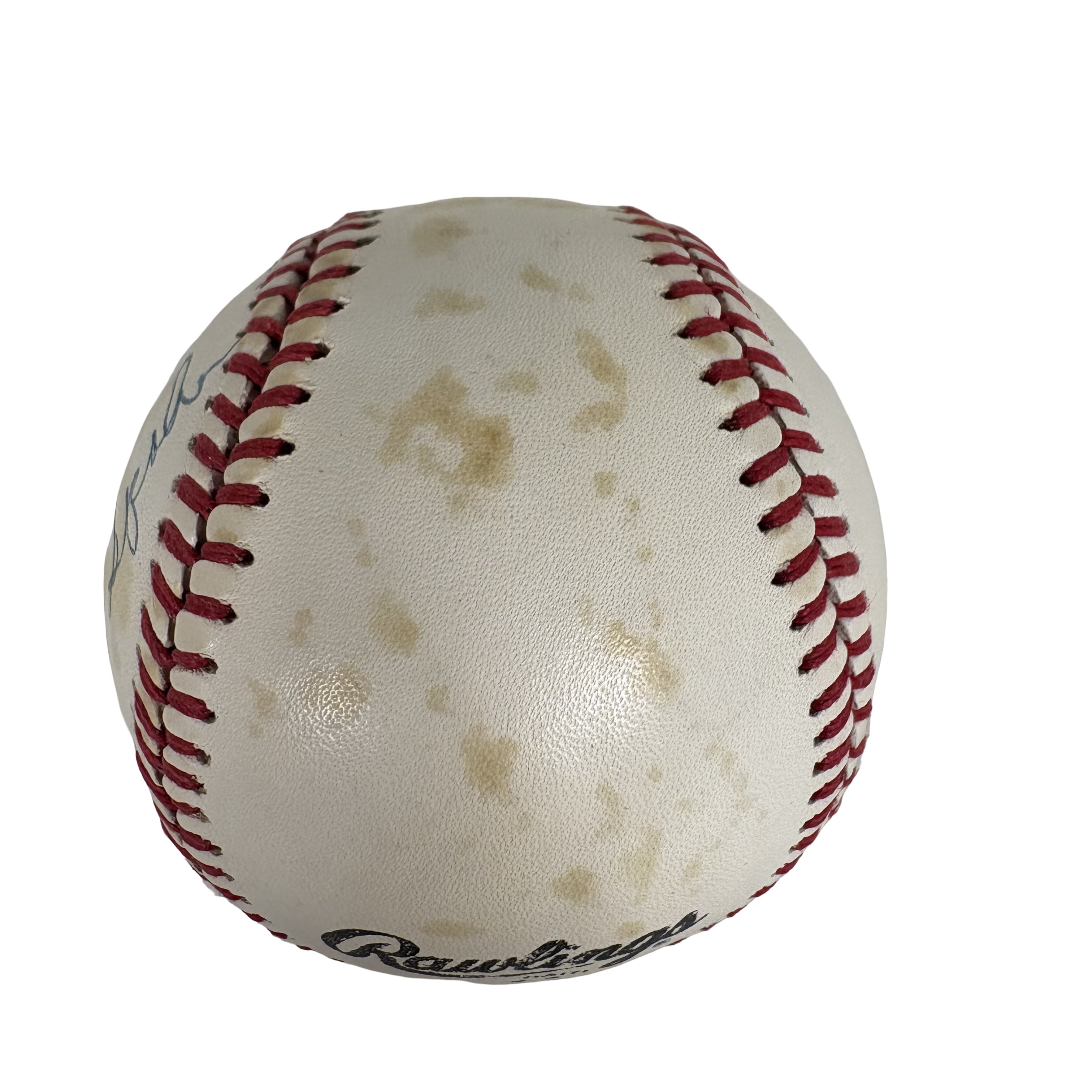 Warren Spahn Milwaukee Braves Autographed Signed Baseball AMCo COA