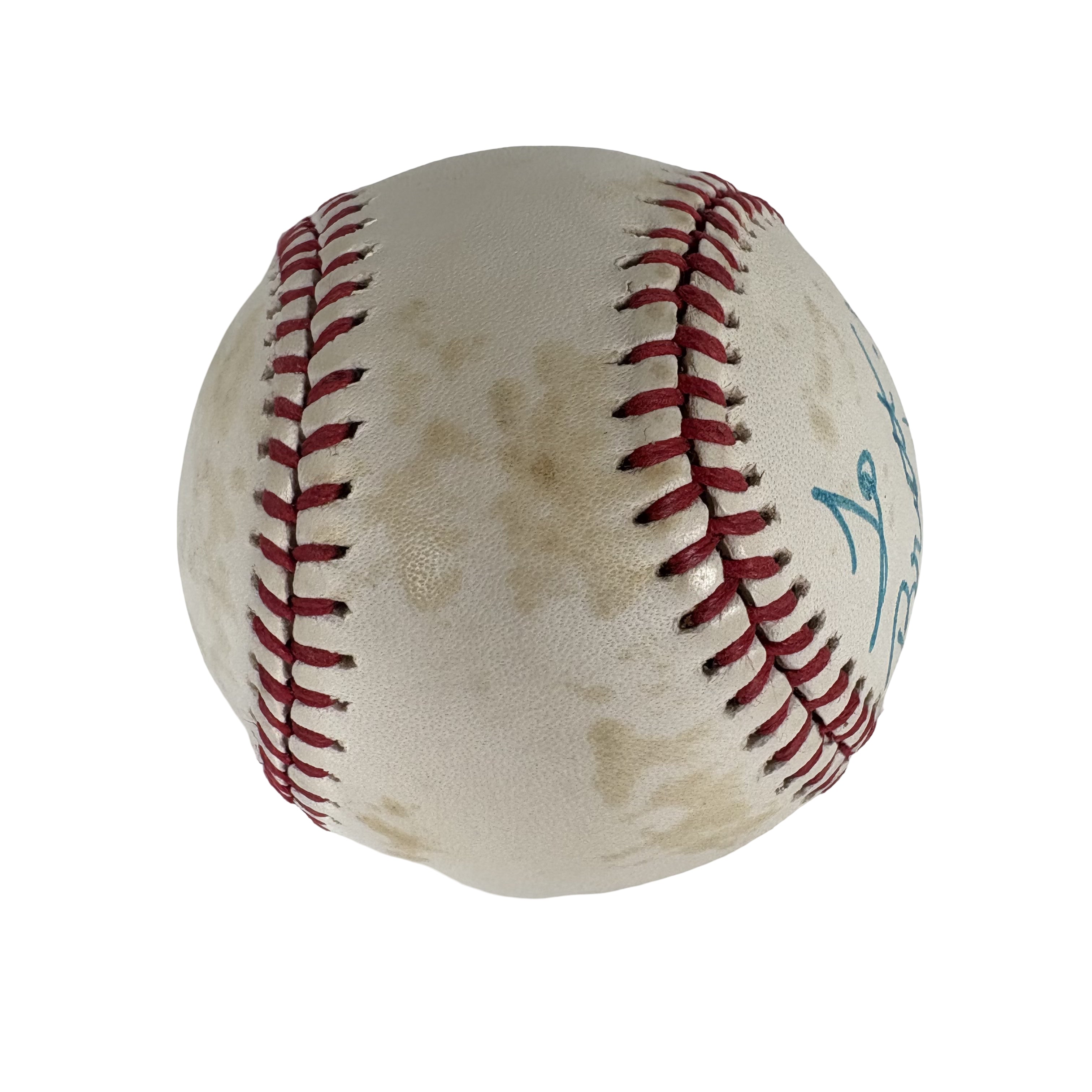 Joe DiMaggio New York Yankees Autographed Signed Baseball AMCo COA