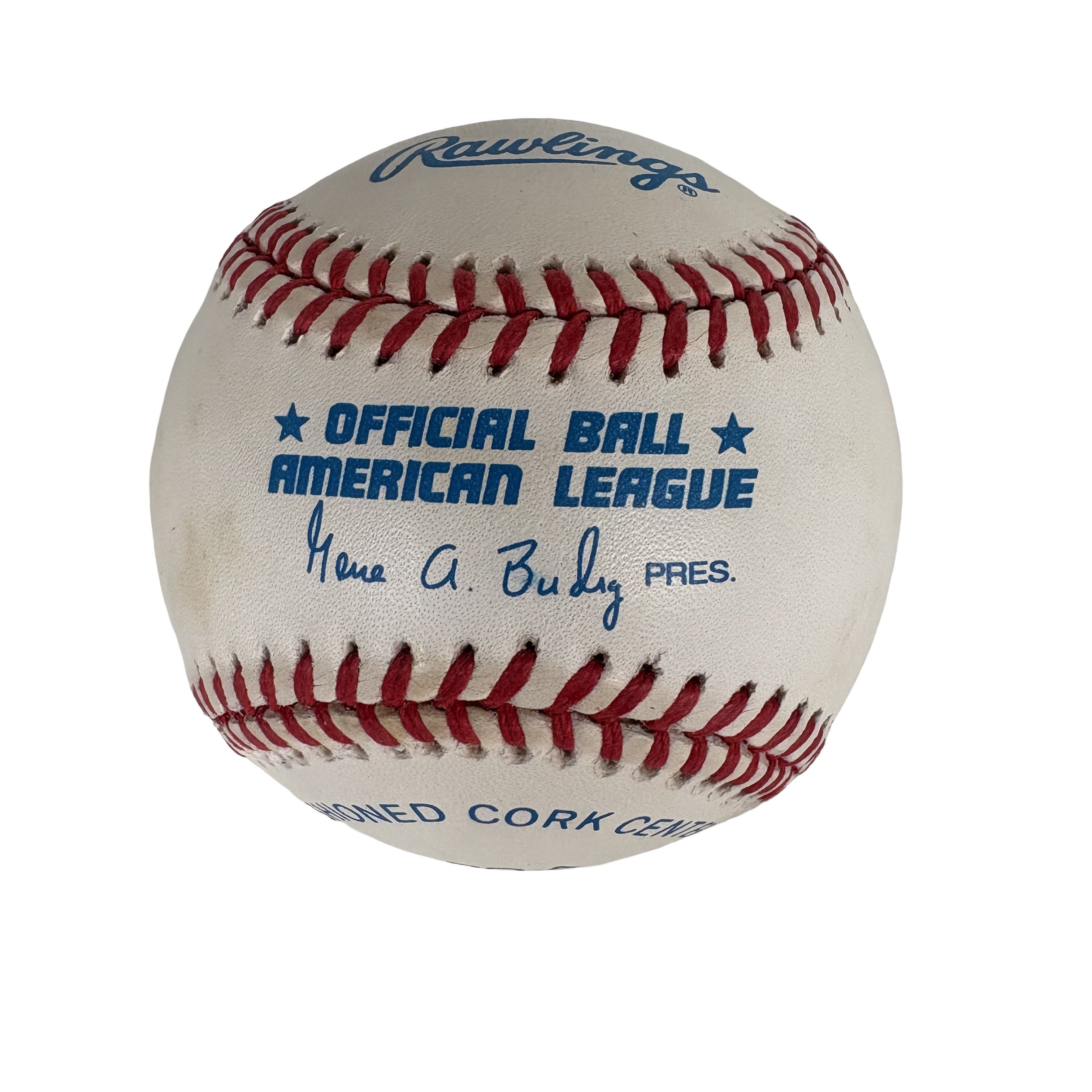 George Zeber New York Yankees Autographed Signed Baseball AMCo COA