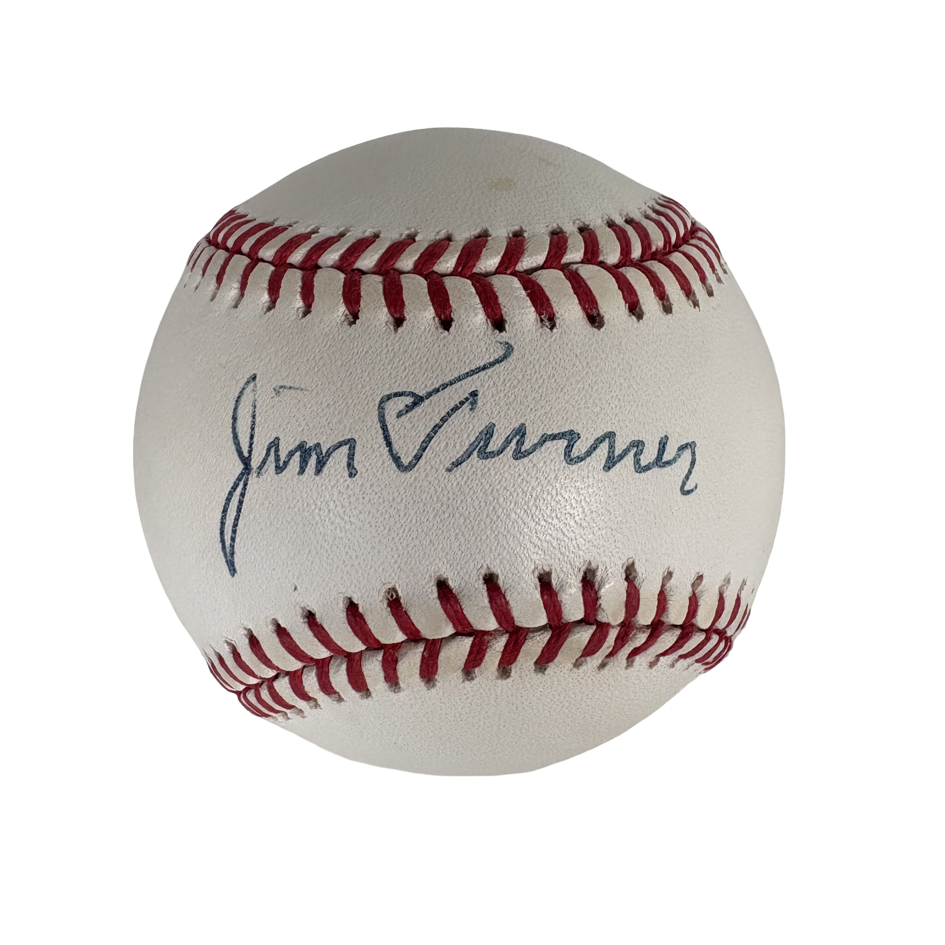 Jim Turner New York Yankees Autographed Signed Baseball AMCo COA