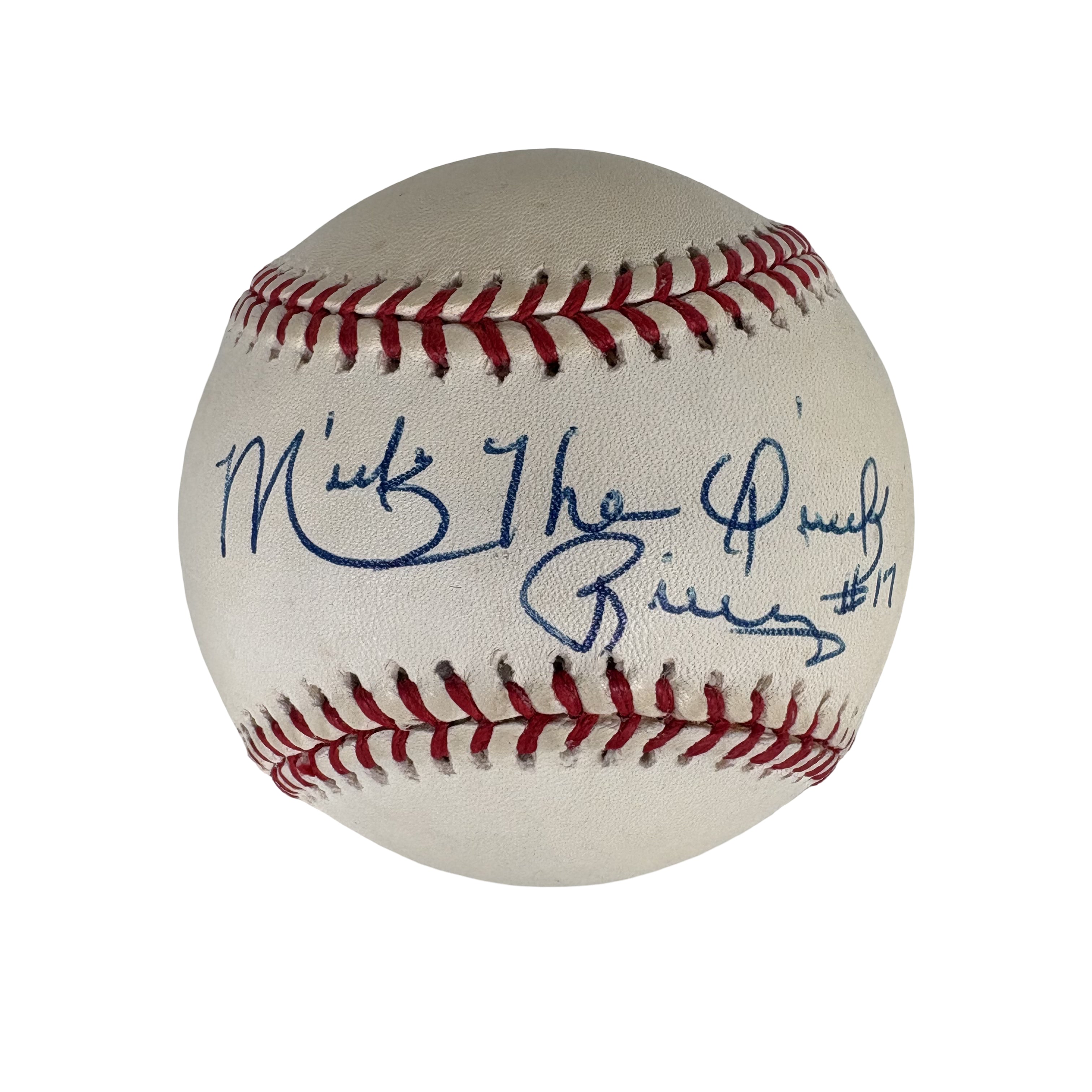 Mickey Rivers New York Yankees Autographed Signed Baseball AMCo COA
