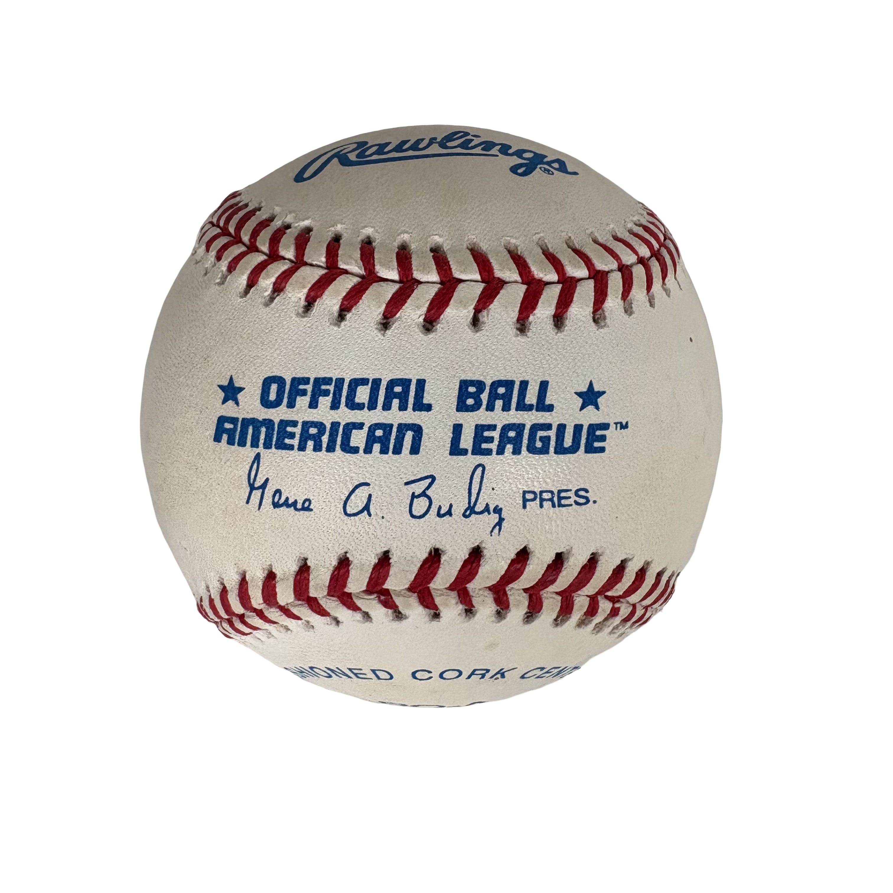 Mickey Rivers New York Yankees Autographed Signed Baseball AMCo COA