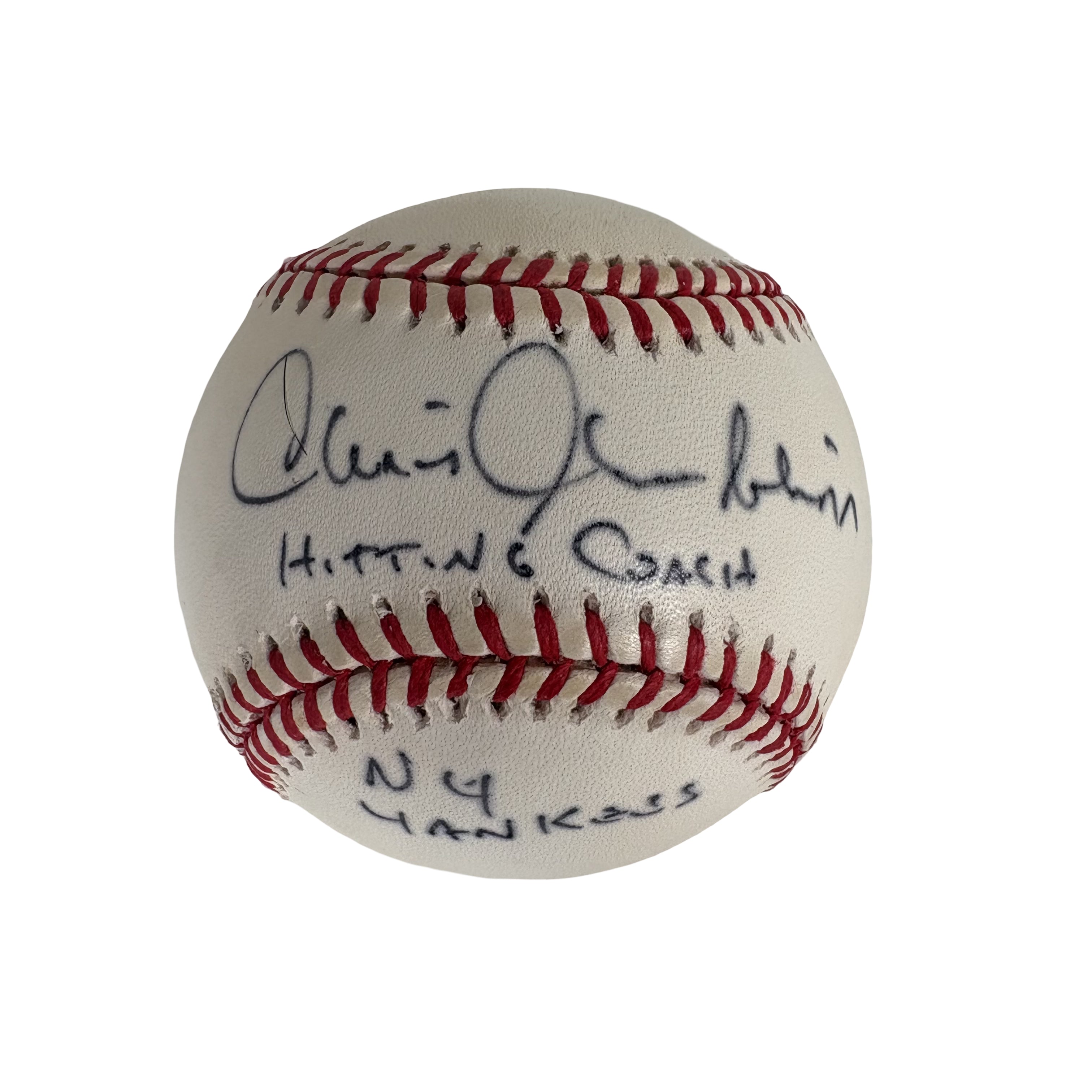 Chris Chambliss New York Yankees Autographed Signed Baseball AMCo COA