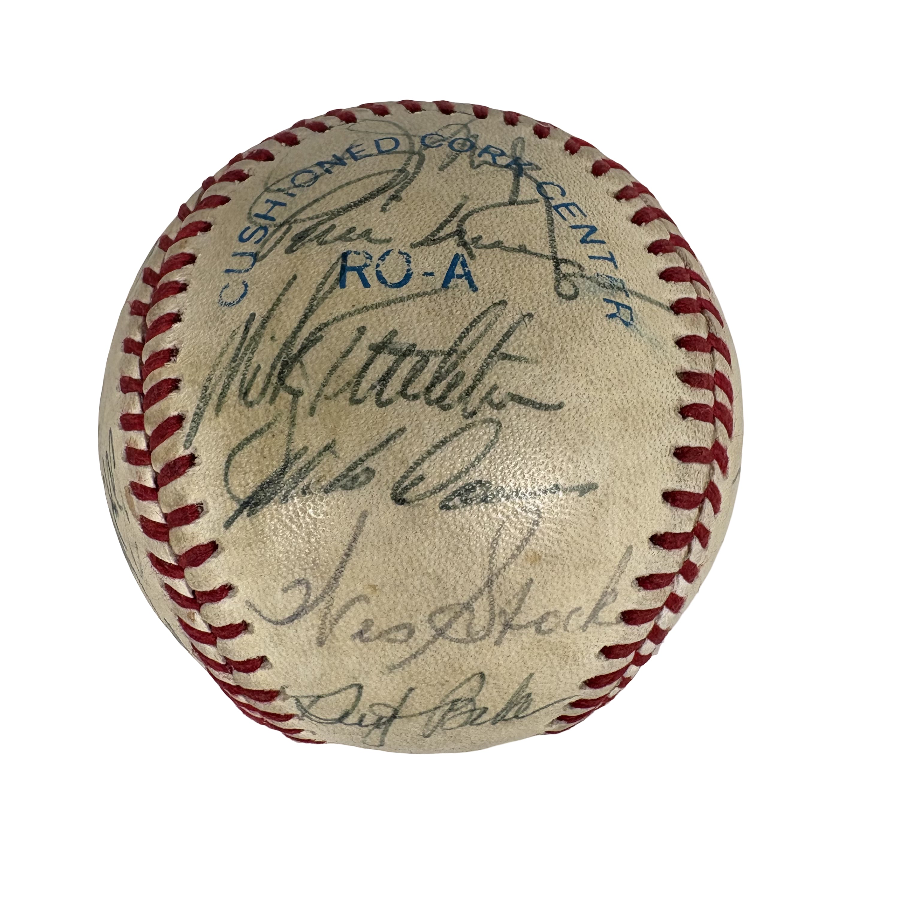 1985 Oakland Athletics Team Autographed Signed Baseball Baseball AMCo LOA