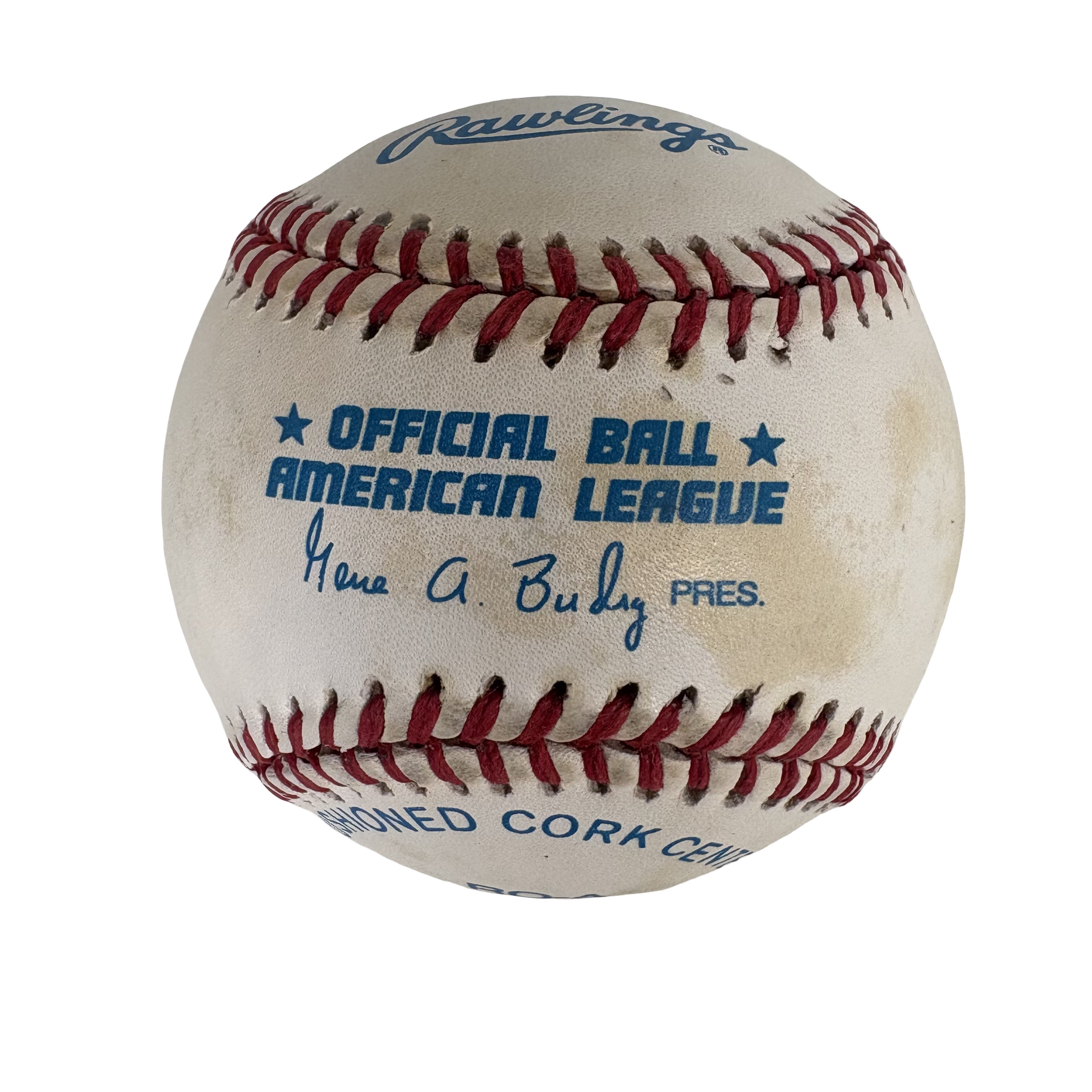 Fritz Peterson New York Yankees Autographed Signed Baseball AMCo COA