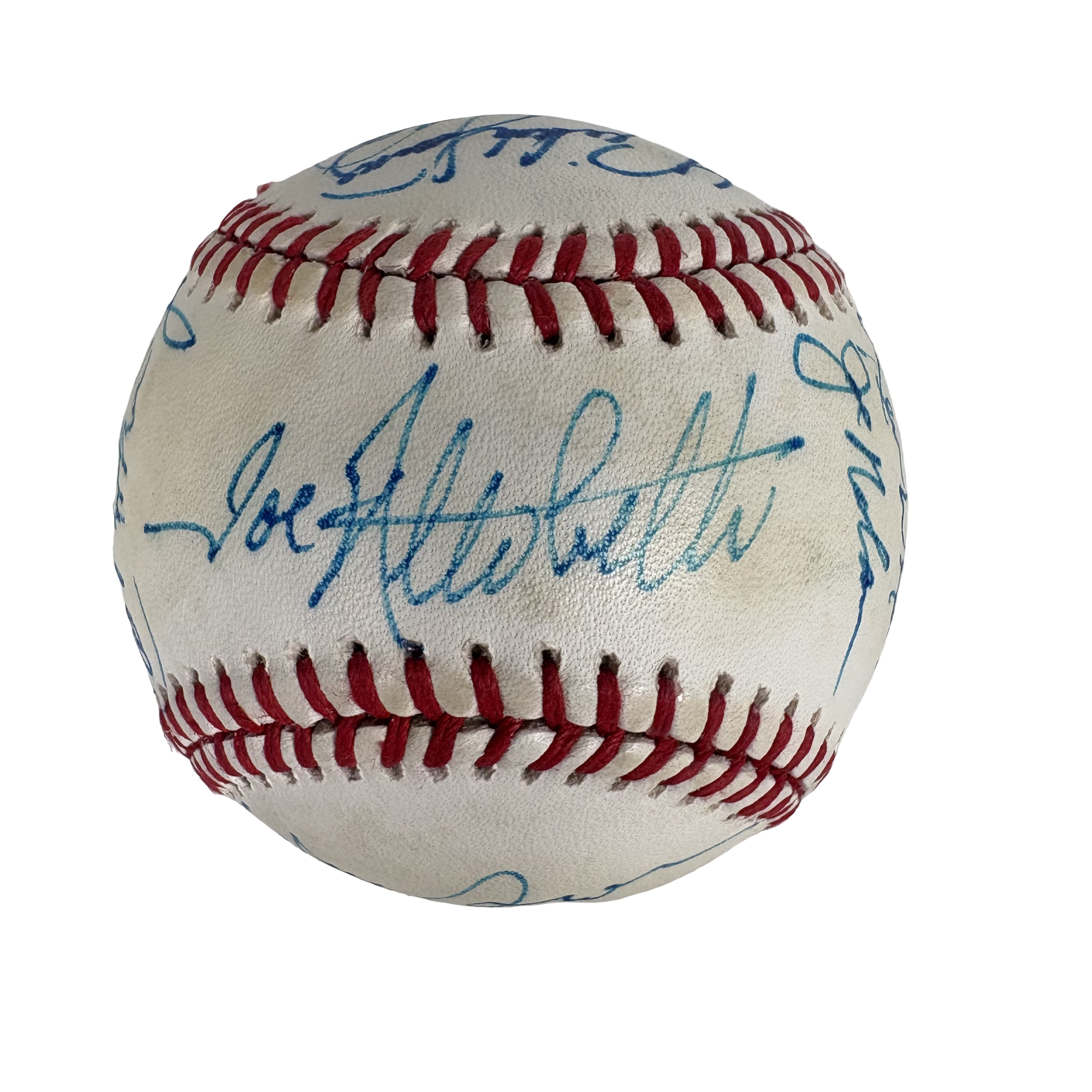 1985 Baltimore Orioles Team Autographed Signed Baseball Baseball AMCo LOA