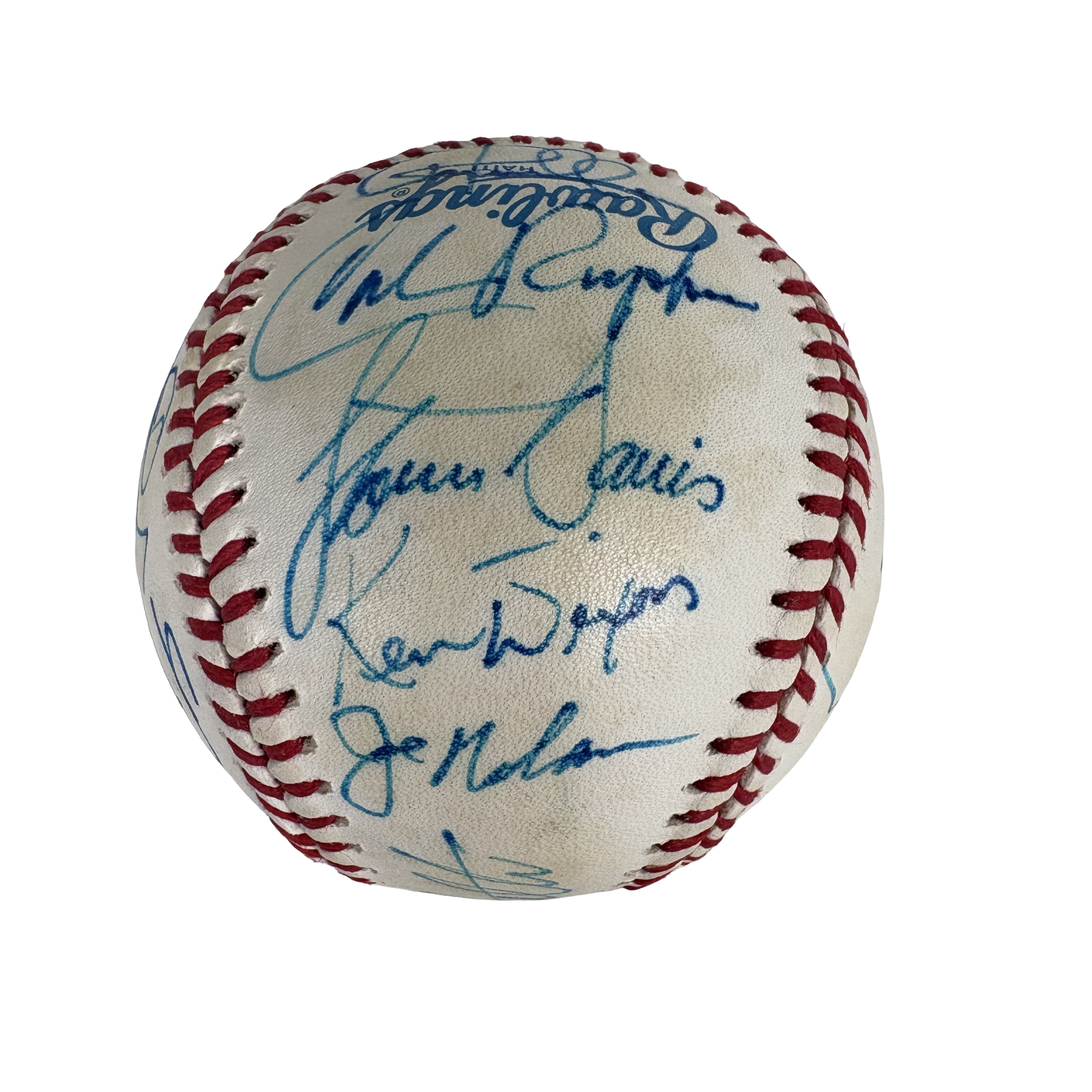 1985 Baltimore Orioles Team Autographed Signed Baseball Baseball AMCo LOA