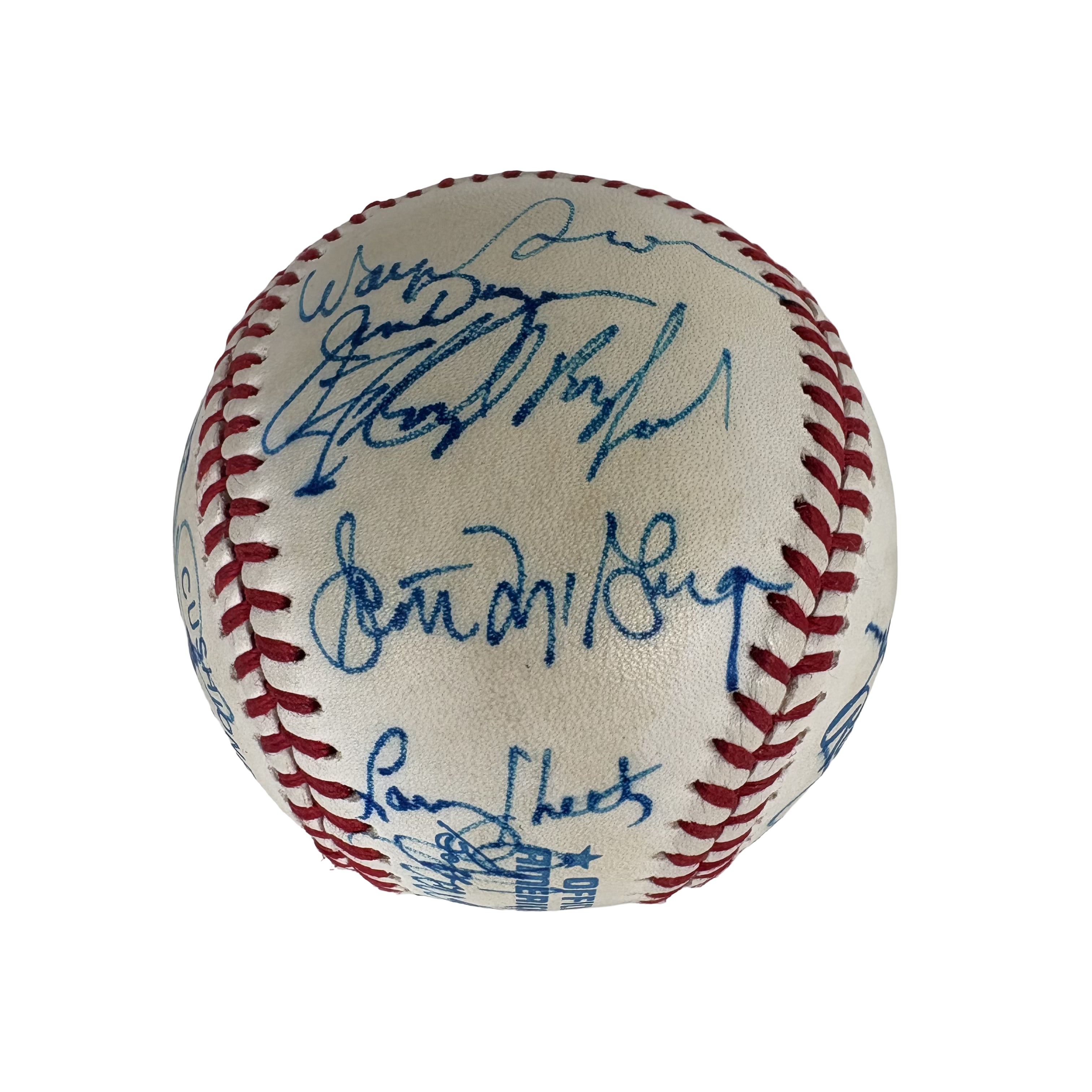 1985 Baltimore Orioles Team Autographed Signed Baseball Baseball AMCo LOA