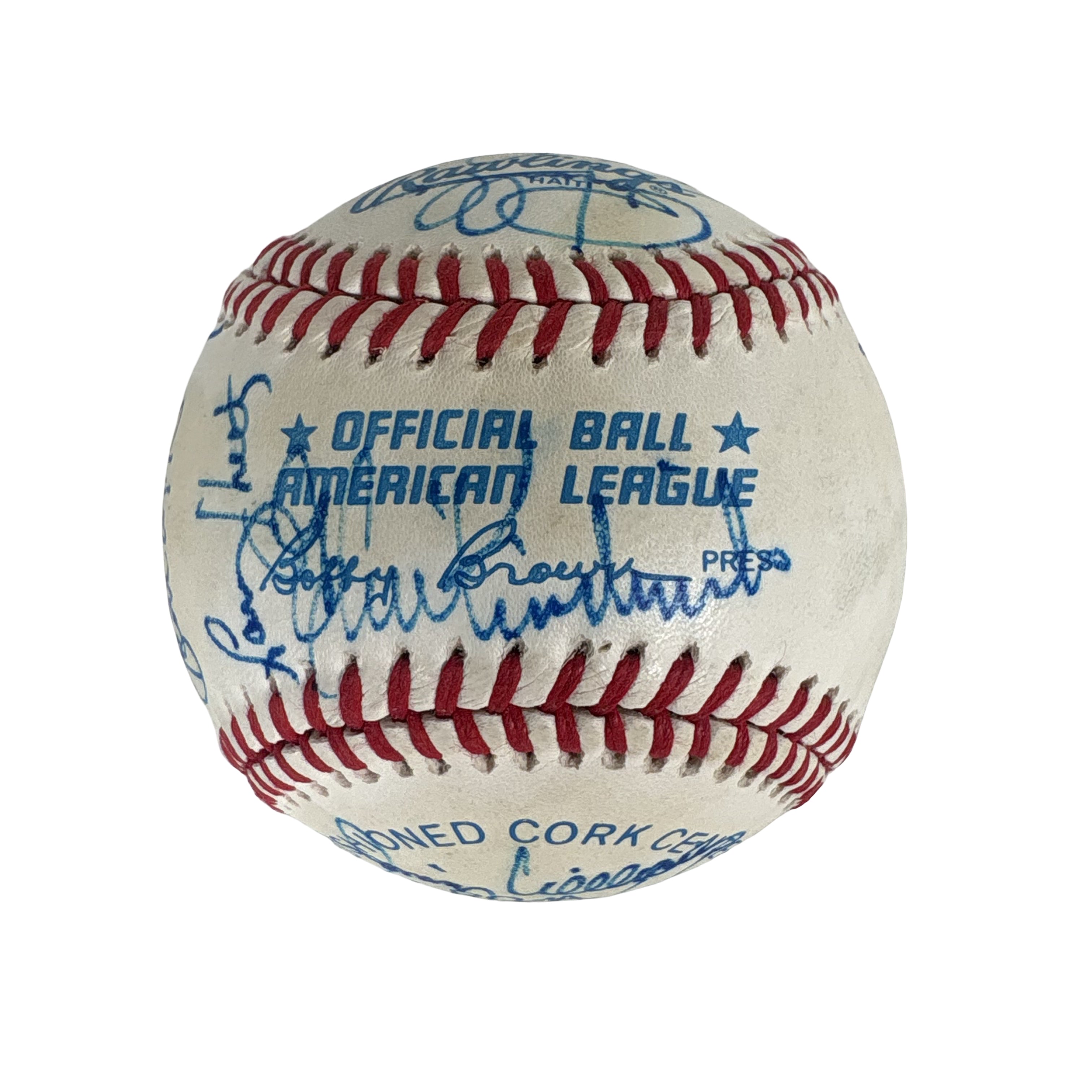 1985 Baltimore Orioles Team Autographed Signed Baseball Baseball AMCo LOA