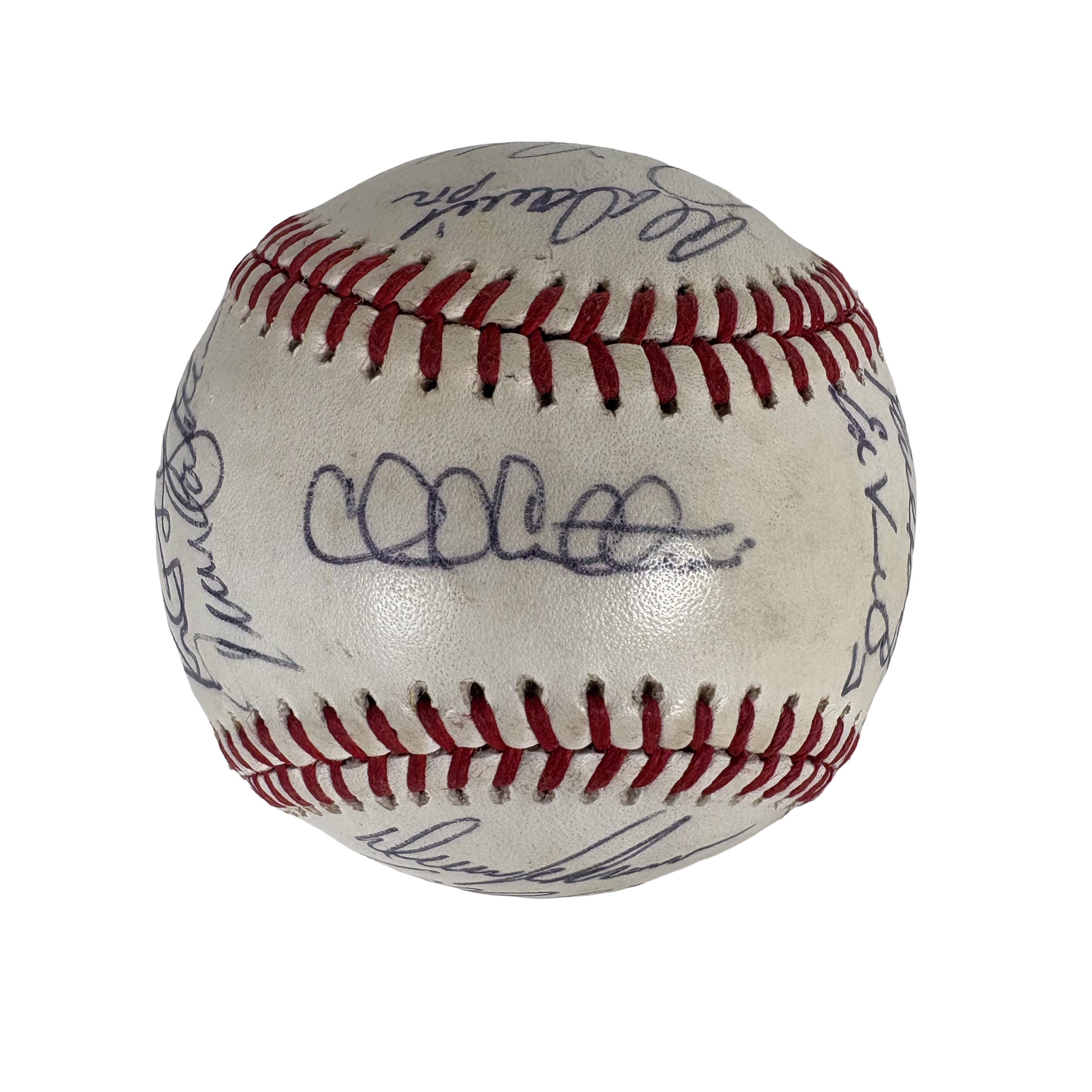 1985 Seattle Mariners Team Autographed Signed Baseball Baseball AMCo LOA