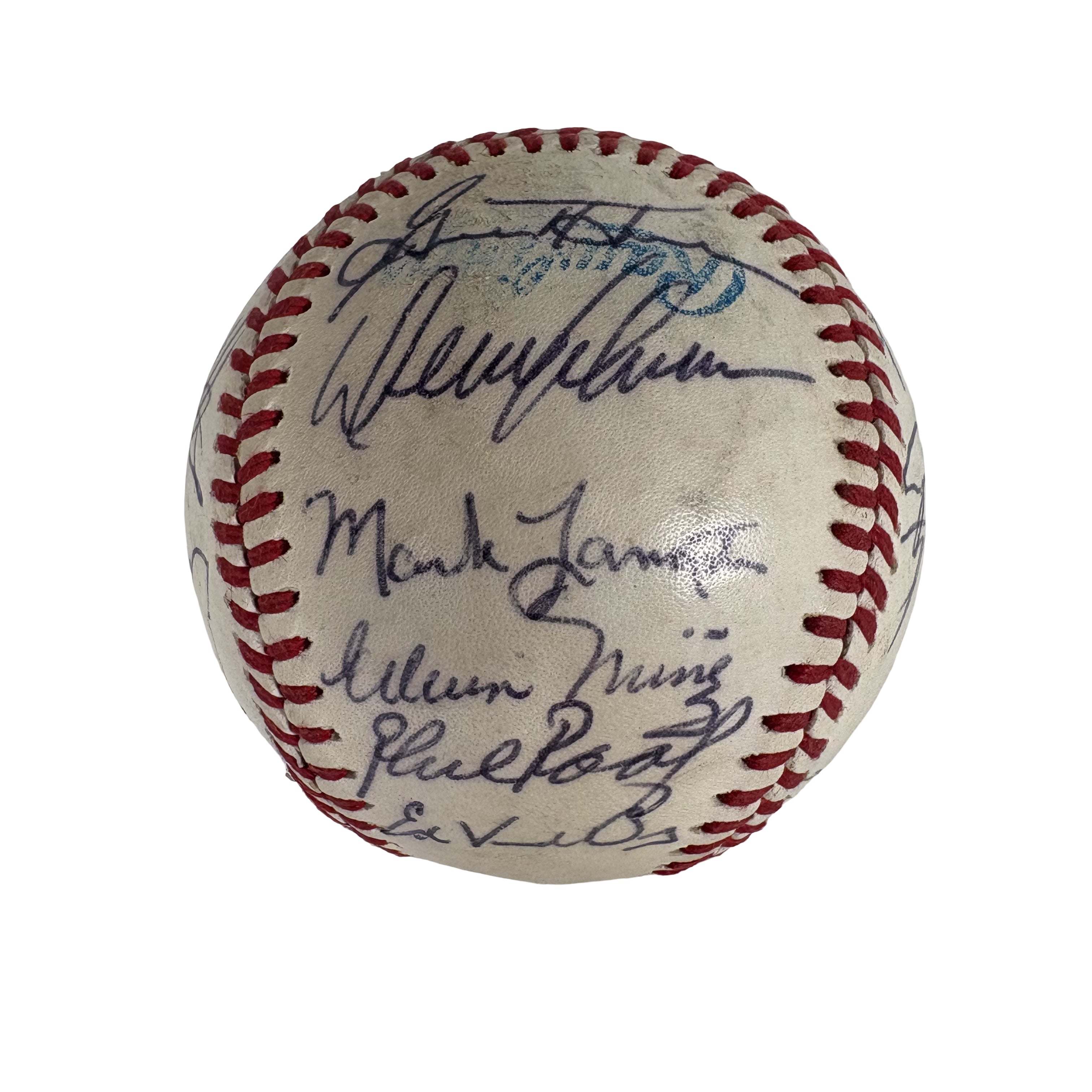 1985 Seattle Mariners Team Autographed Signed Baseball Baseball AMCo LOA