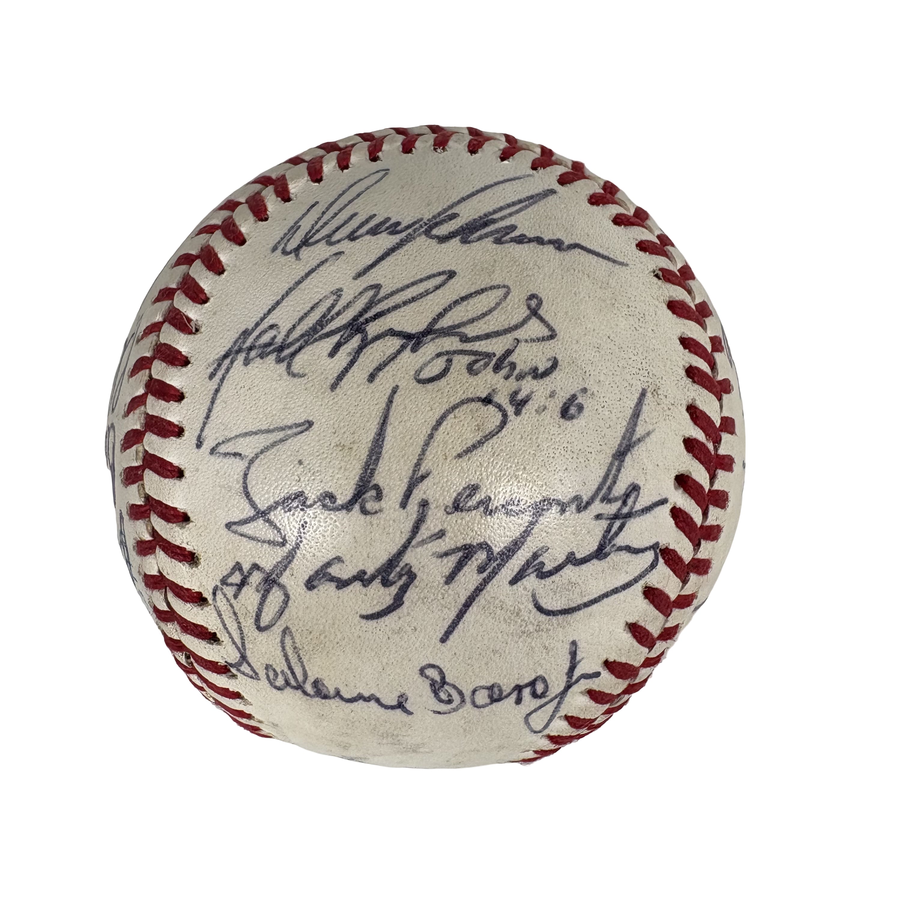 1985 Seattle Mariners Team Autographed Signed Baseball Baseball AMCo LOA