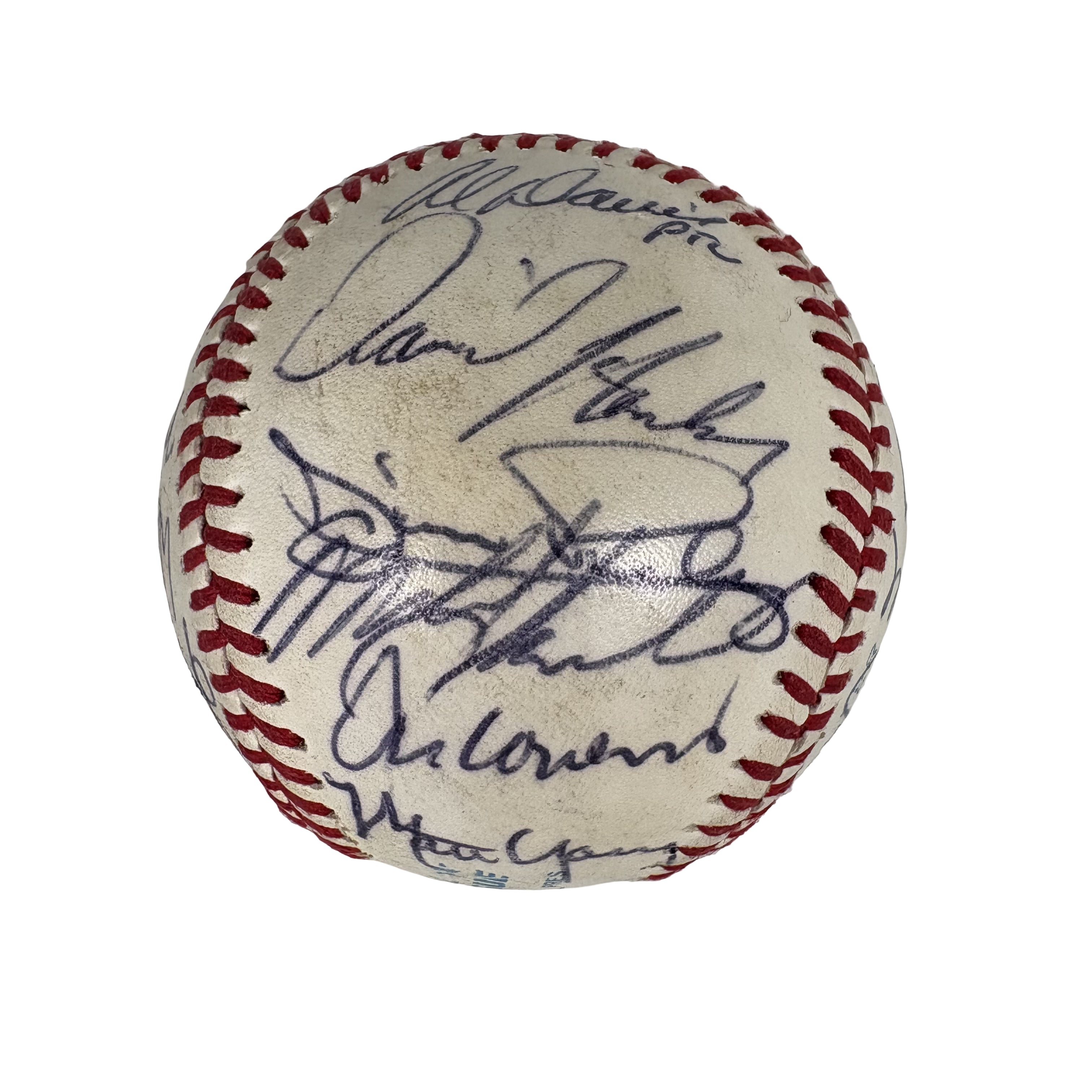 1985 Seattle Mariners Team Autographed Signed Baseball Baseball AMCo LOA