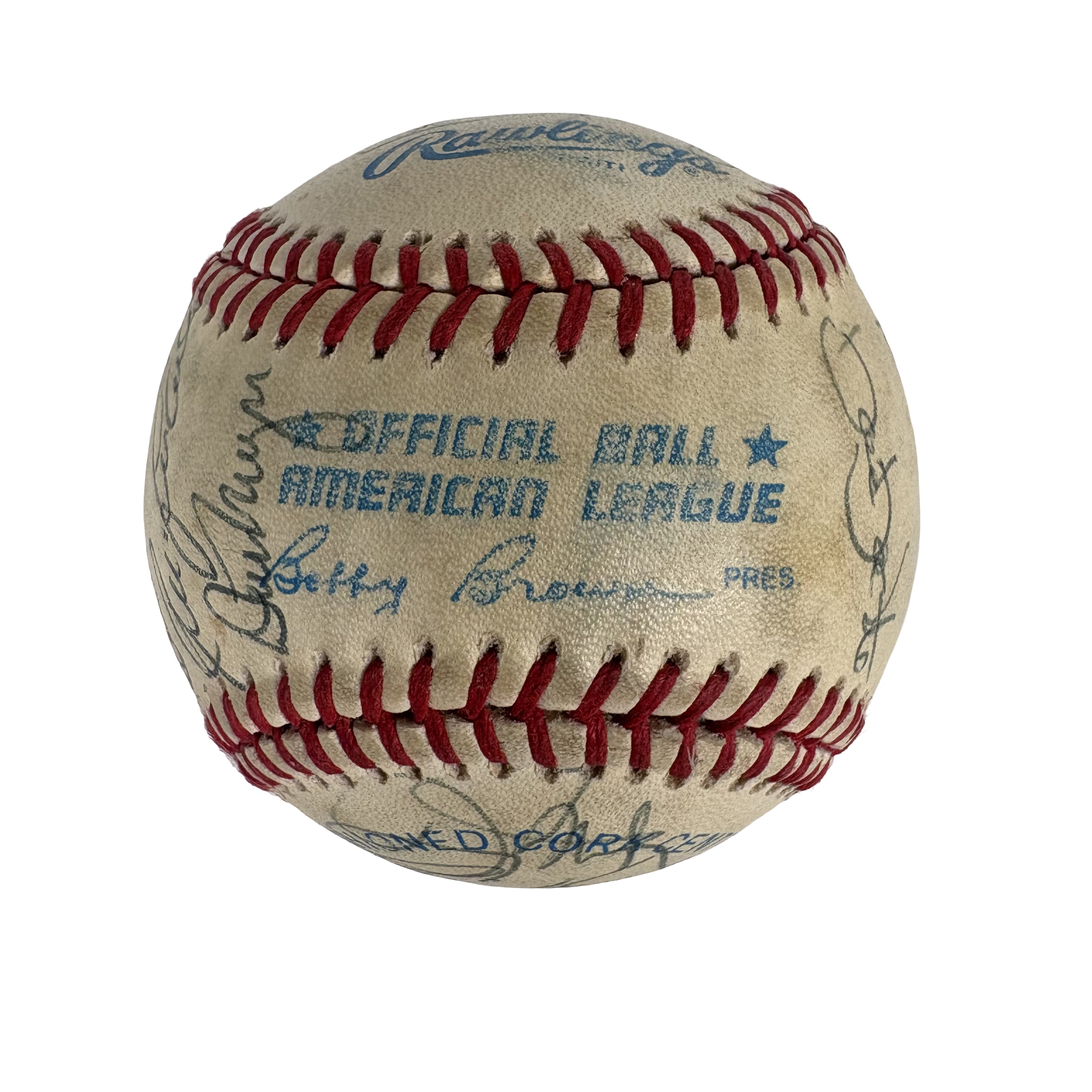 1985 Oakland Athletics Team Autographed Signed Baseball Baseball AMCo LOA