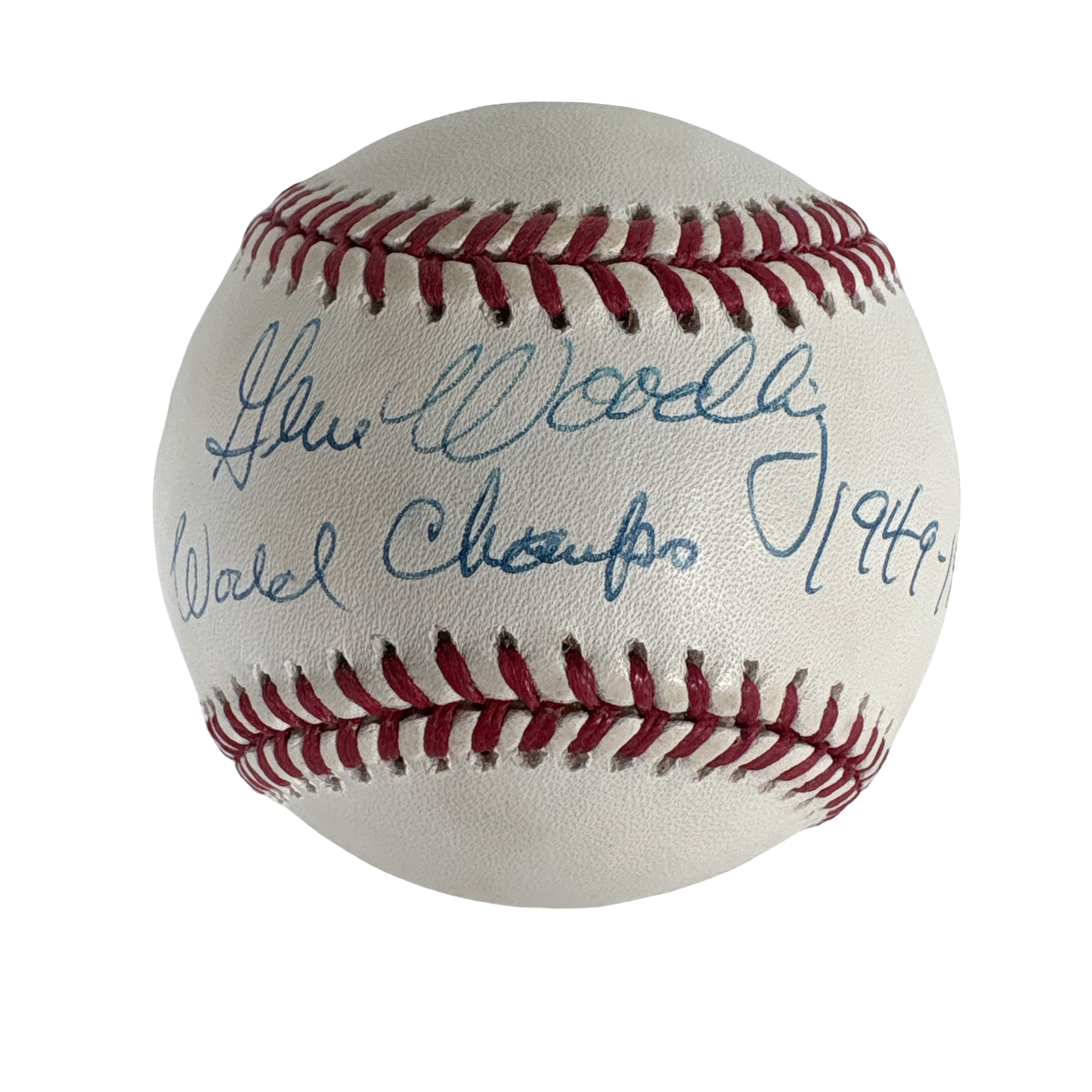 Gene Woodling New York Yankees Autographed Signed Baseball AMCo COA