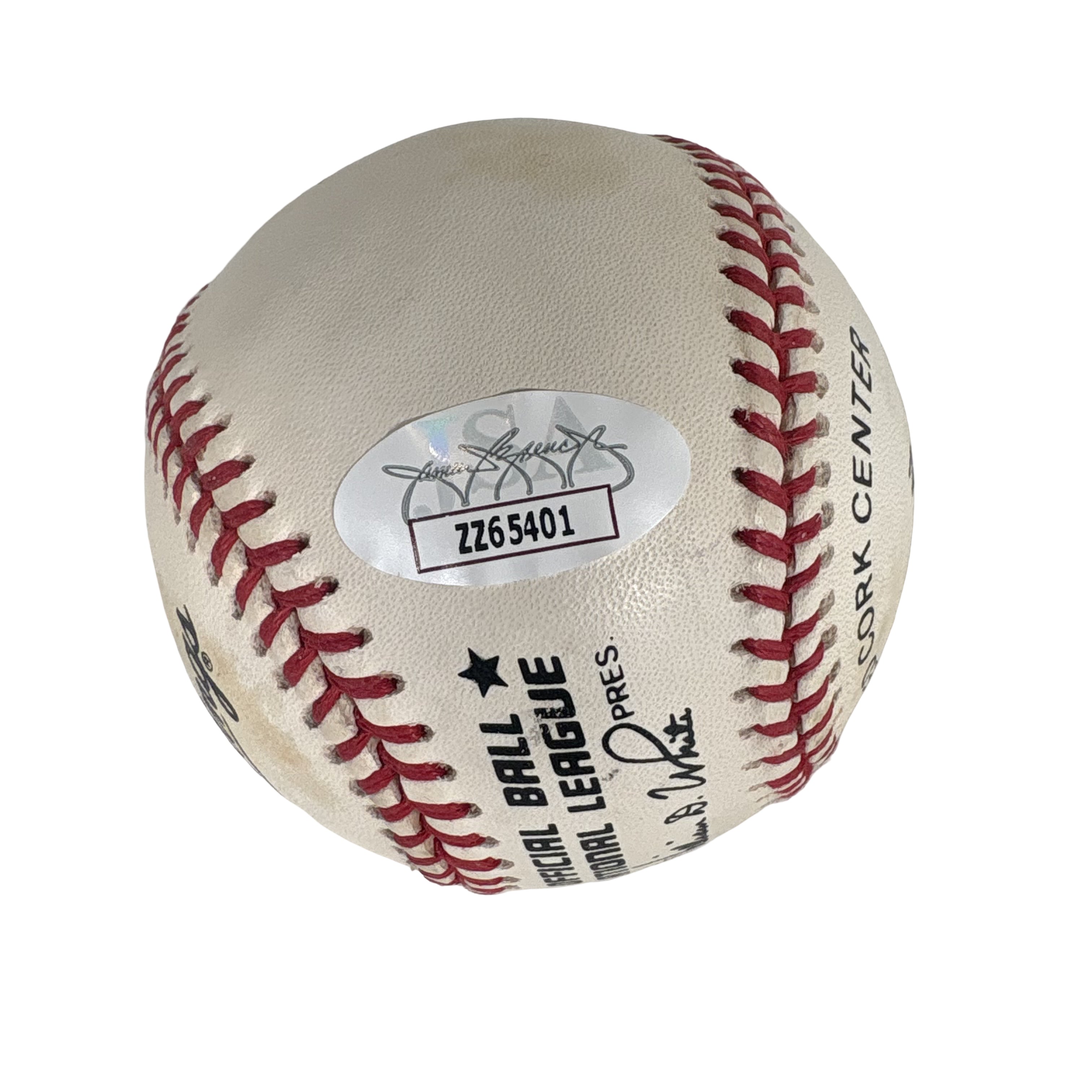 Willie Mays San Francisco Giants Autographed Signed Baseball JSA LOA
