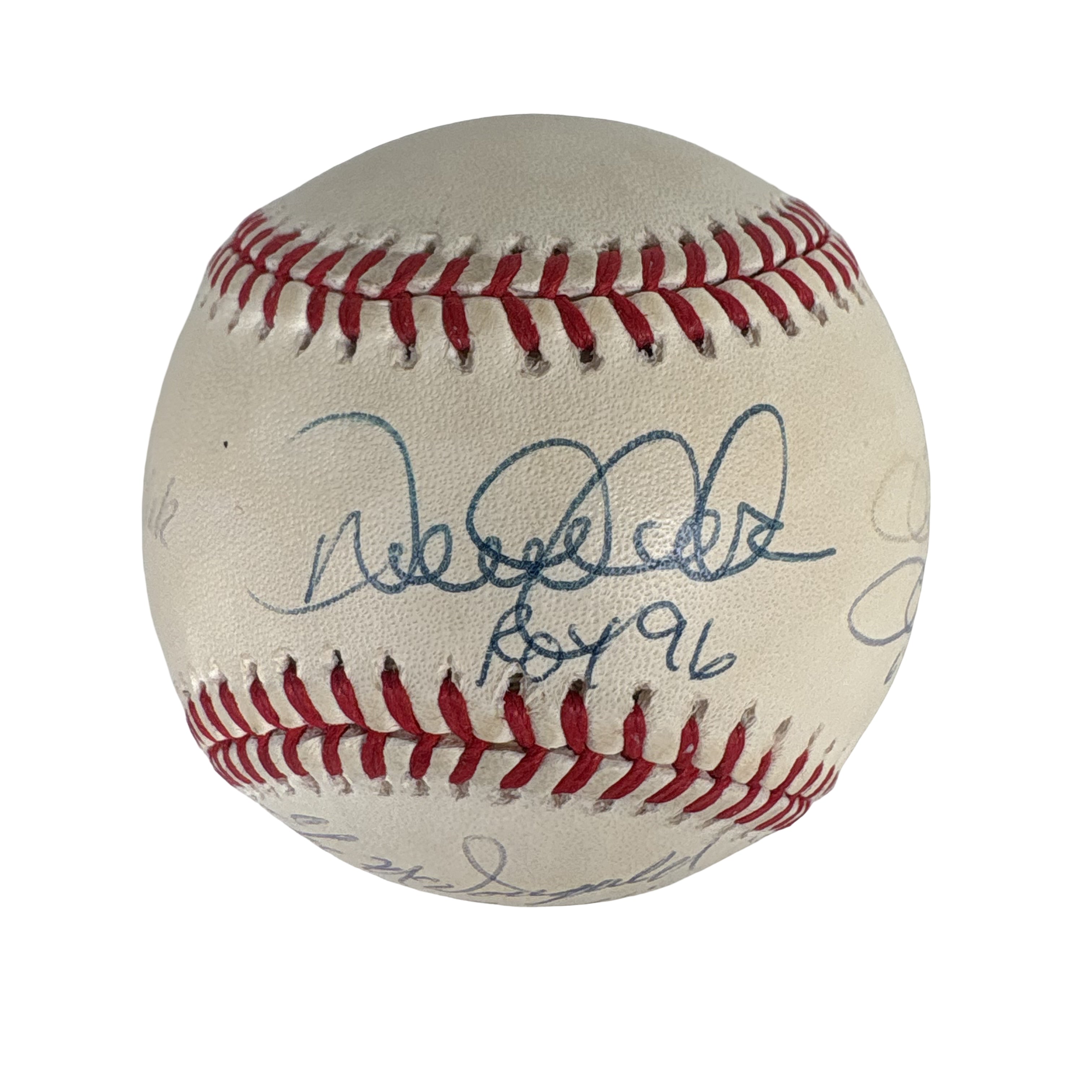 Derek Jeter New York Yankees ROY Winners Autographed Signed Baseball AMCo COA