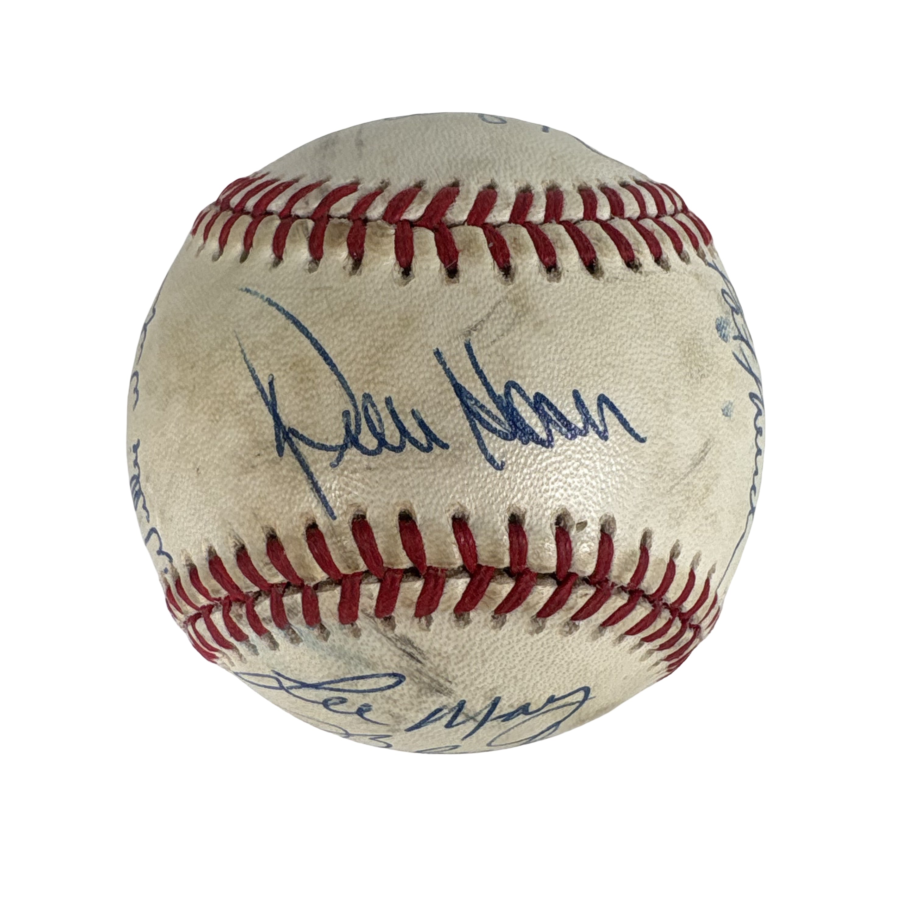 1982 Kansas City Royals Team Autographed Signed Baseball Baseball AMCo LOA
