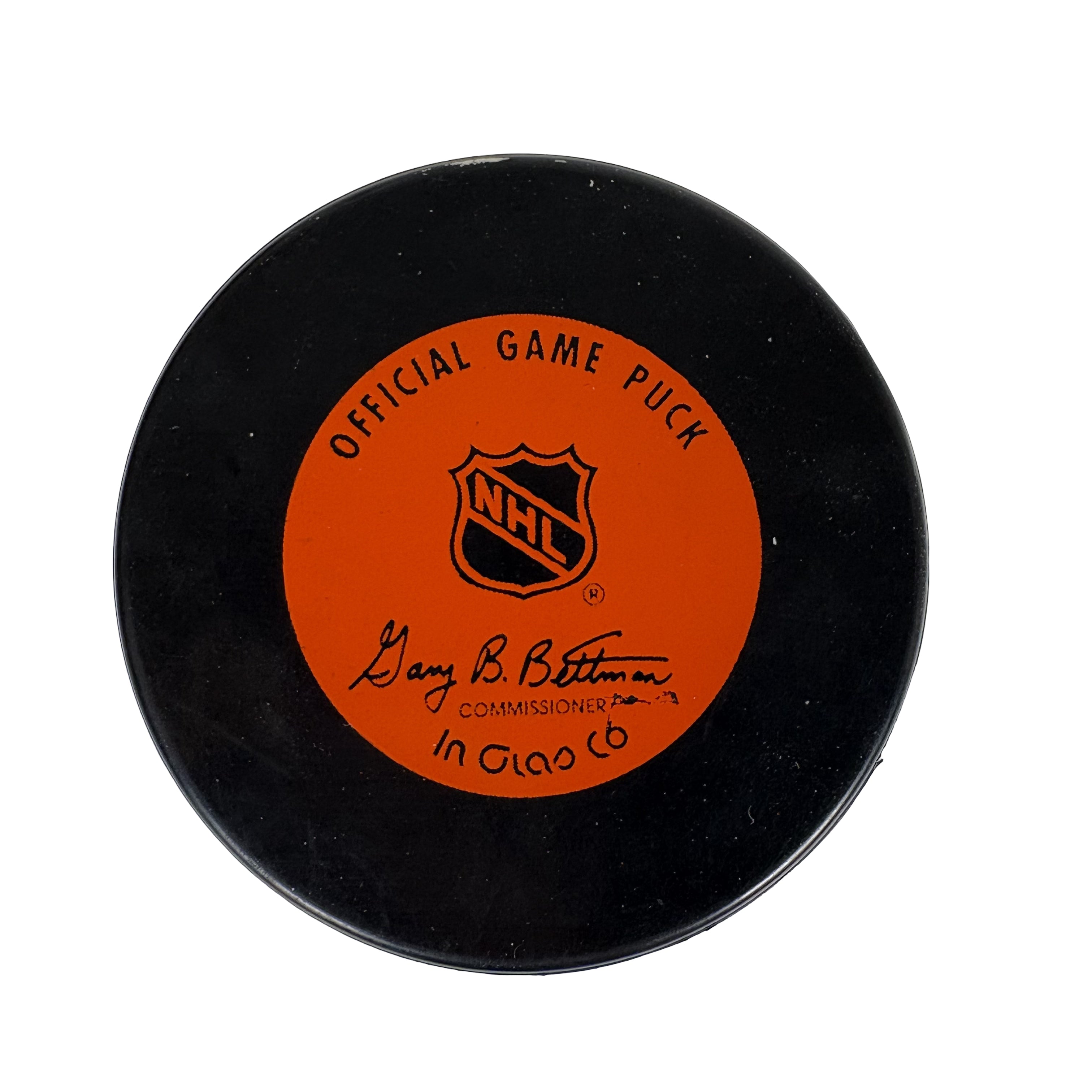 Claude Lemieux New Jersey Devils Autographed Signed Hockey Puck AMCo COA