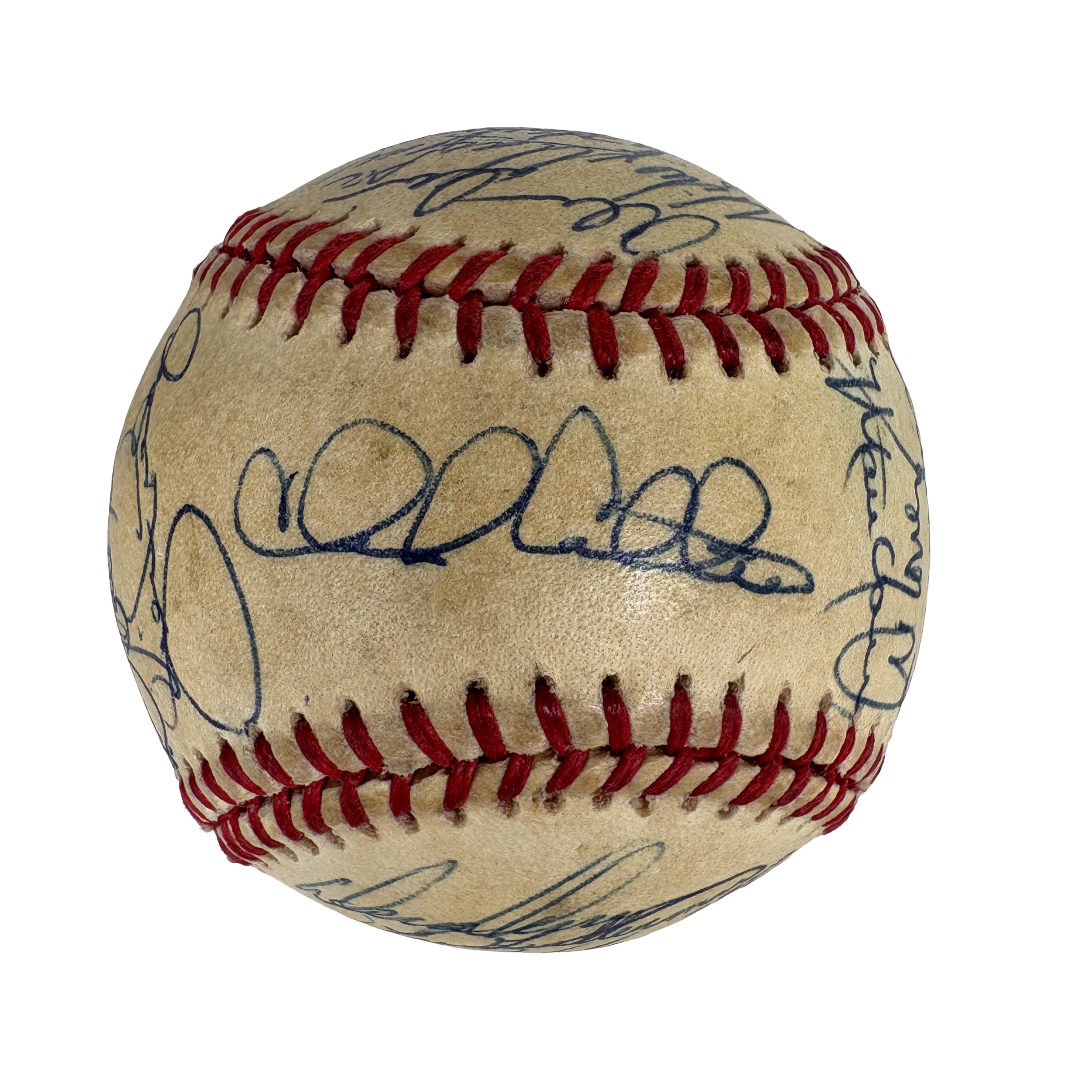 1986 Seattle Mariners Team Autographed Signed Baseball Baseball AMCo LOA