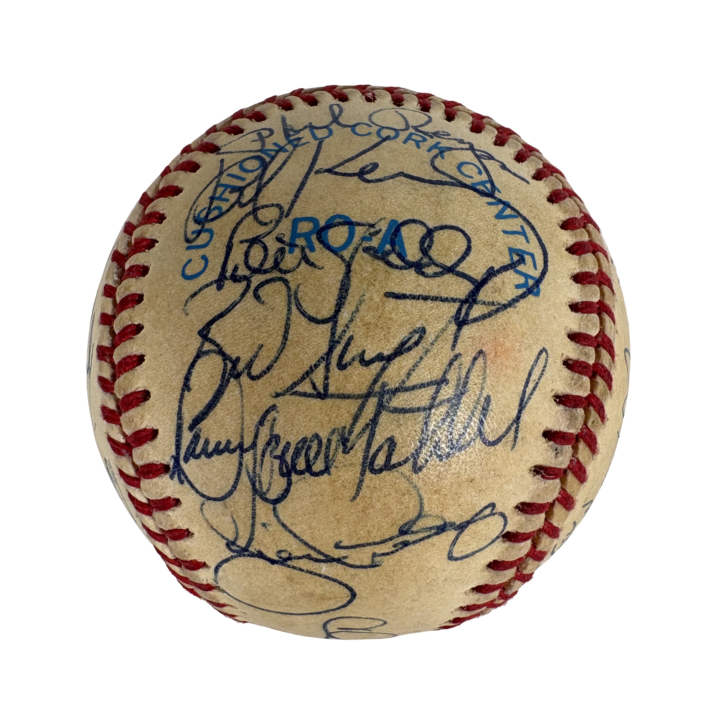 1986 Seattle Mariners Team Autographed Signed Baseball Baseball AMCo LOA