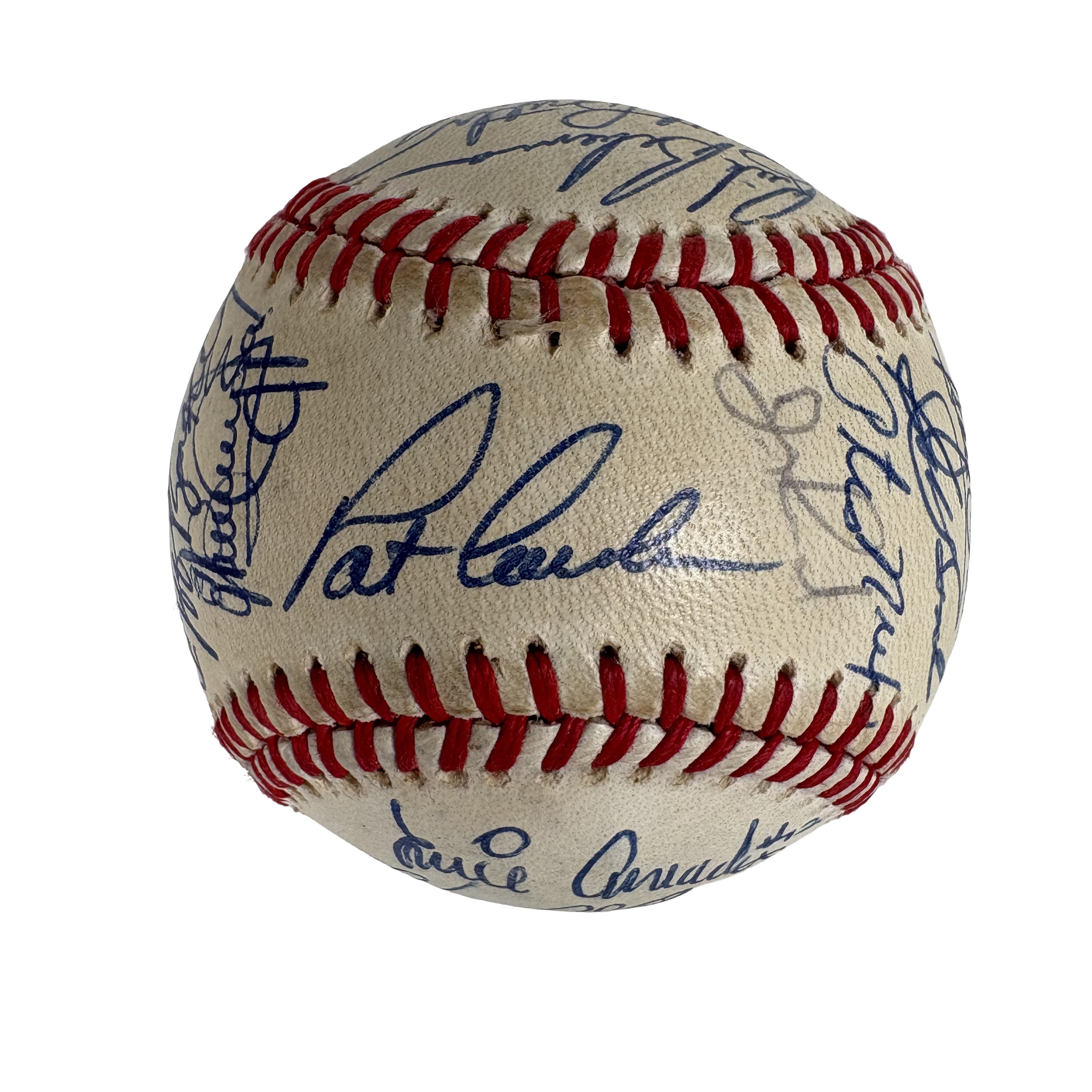 1985 Cleveland Indians Team Autographed Signed Baseball Baseball AMCo LOA