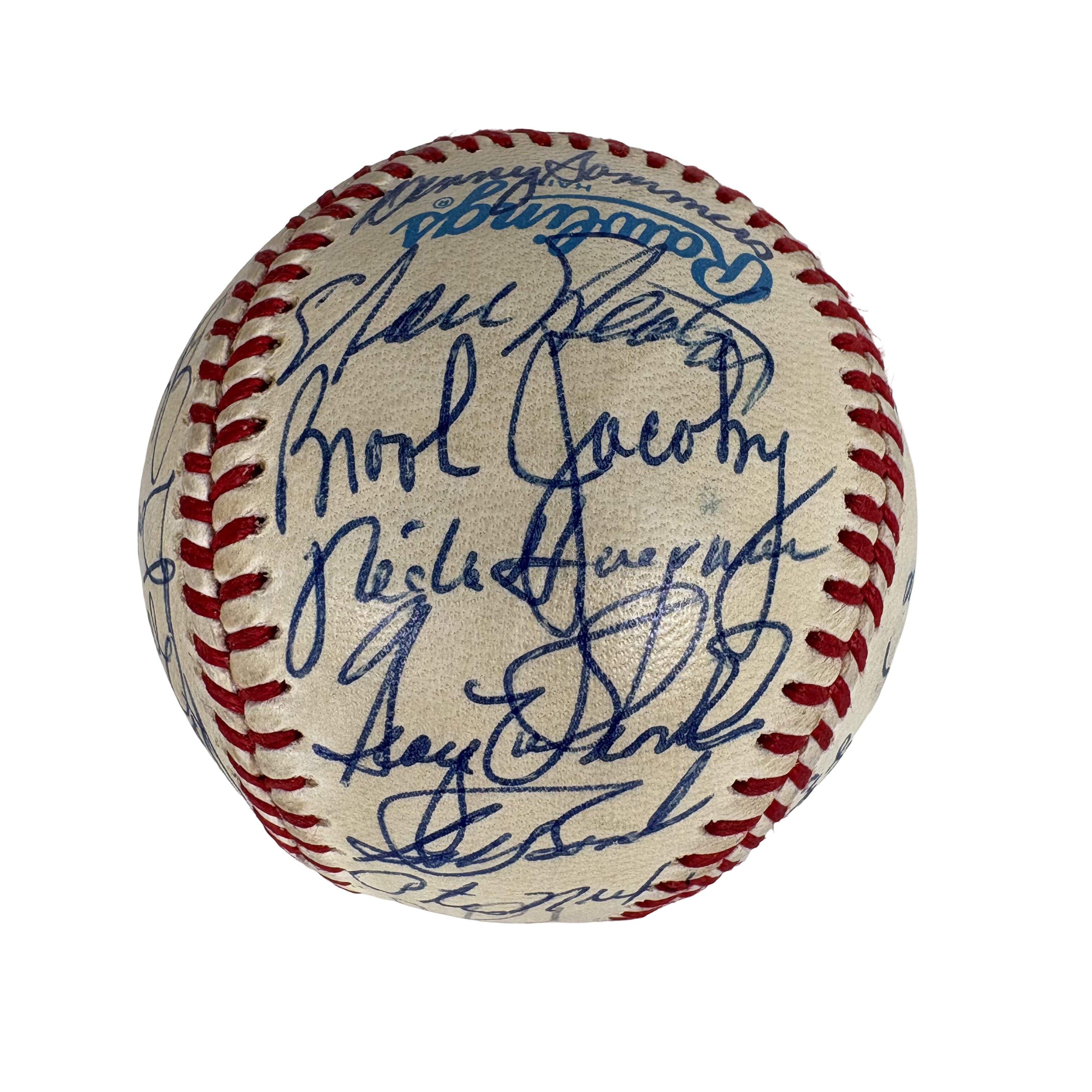 1985 Cleveland Indians Team Autographed Signed Baseball Baseball AMCo LOA