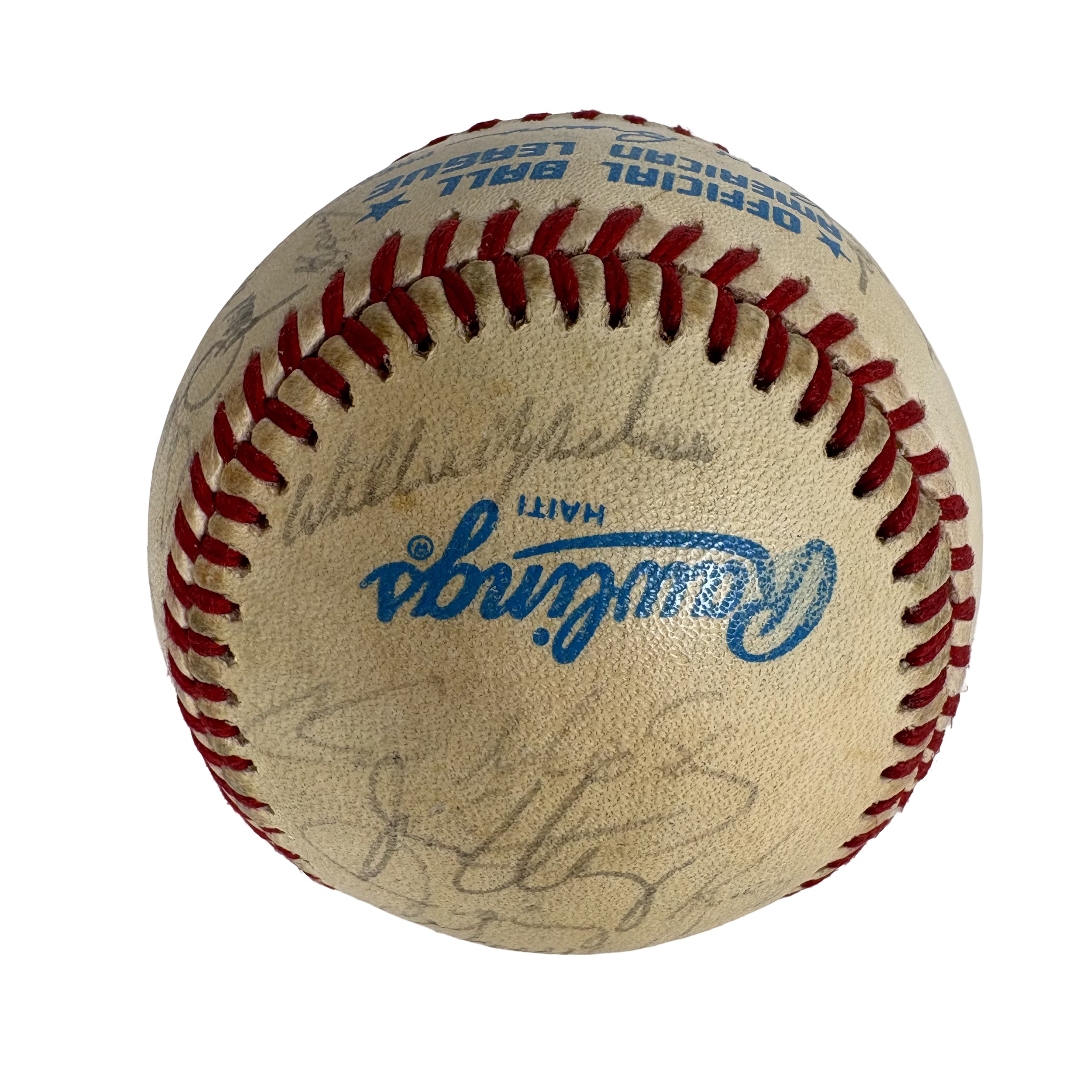 1985 Toronto Blue Jays Team Autographed Signed Baseball Baseball AMCo LOA