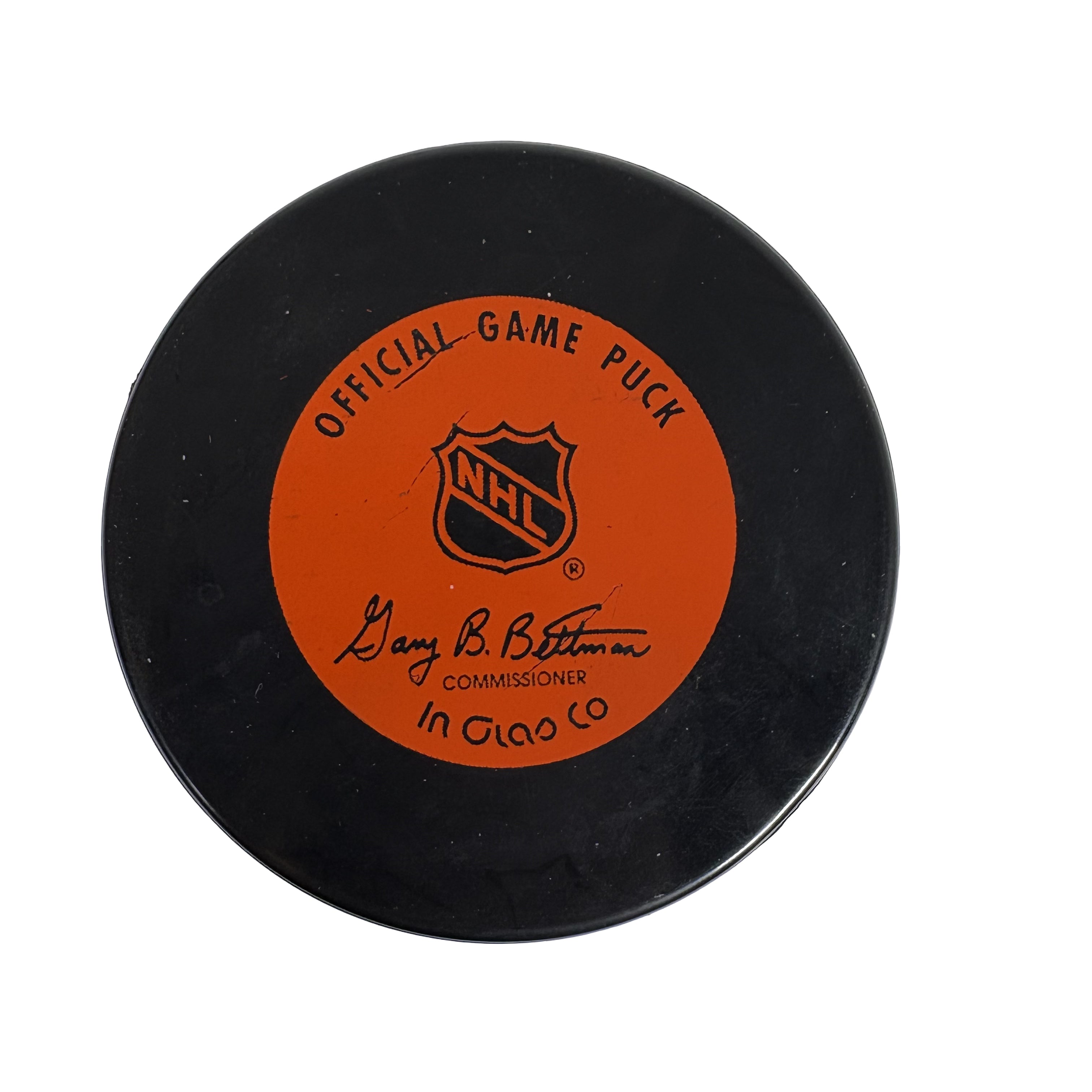 Scott Stevens New Jersey Devils Autographed Signed Hockey Puck AMCo COA