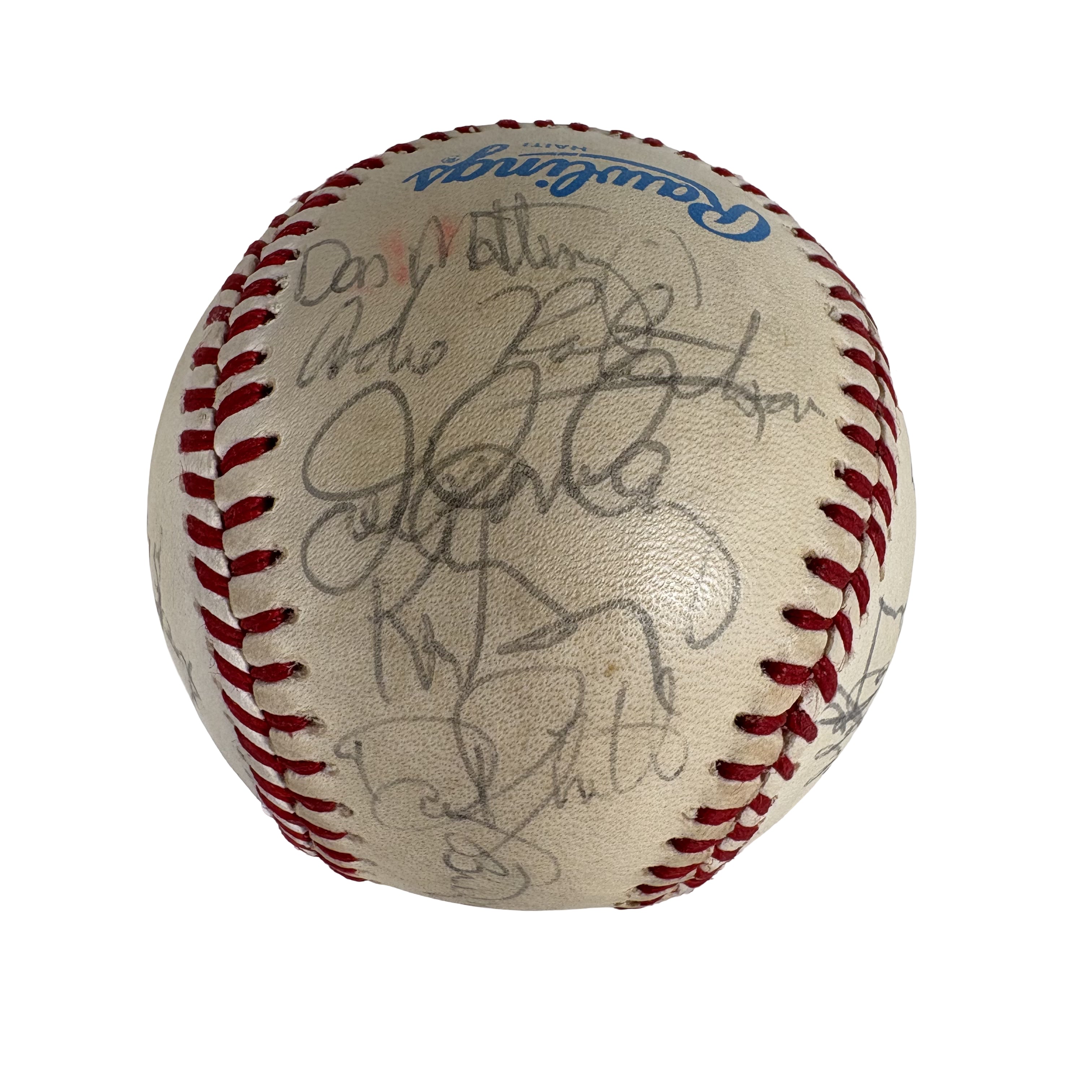 1985 New York Yankees Team Autographed Signed Baseball Baseball AMCo LOA