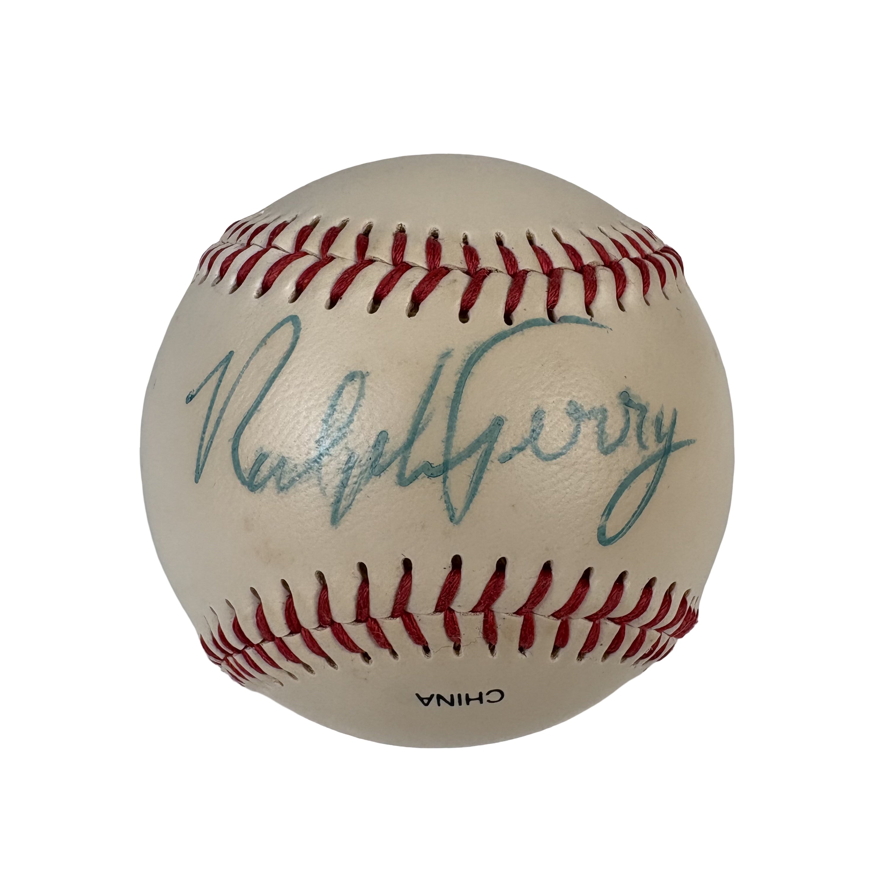 Ralph Terry New York Yankees Autographed Signed Baseball AMCo COA