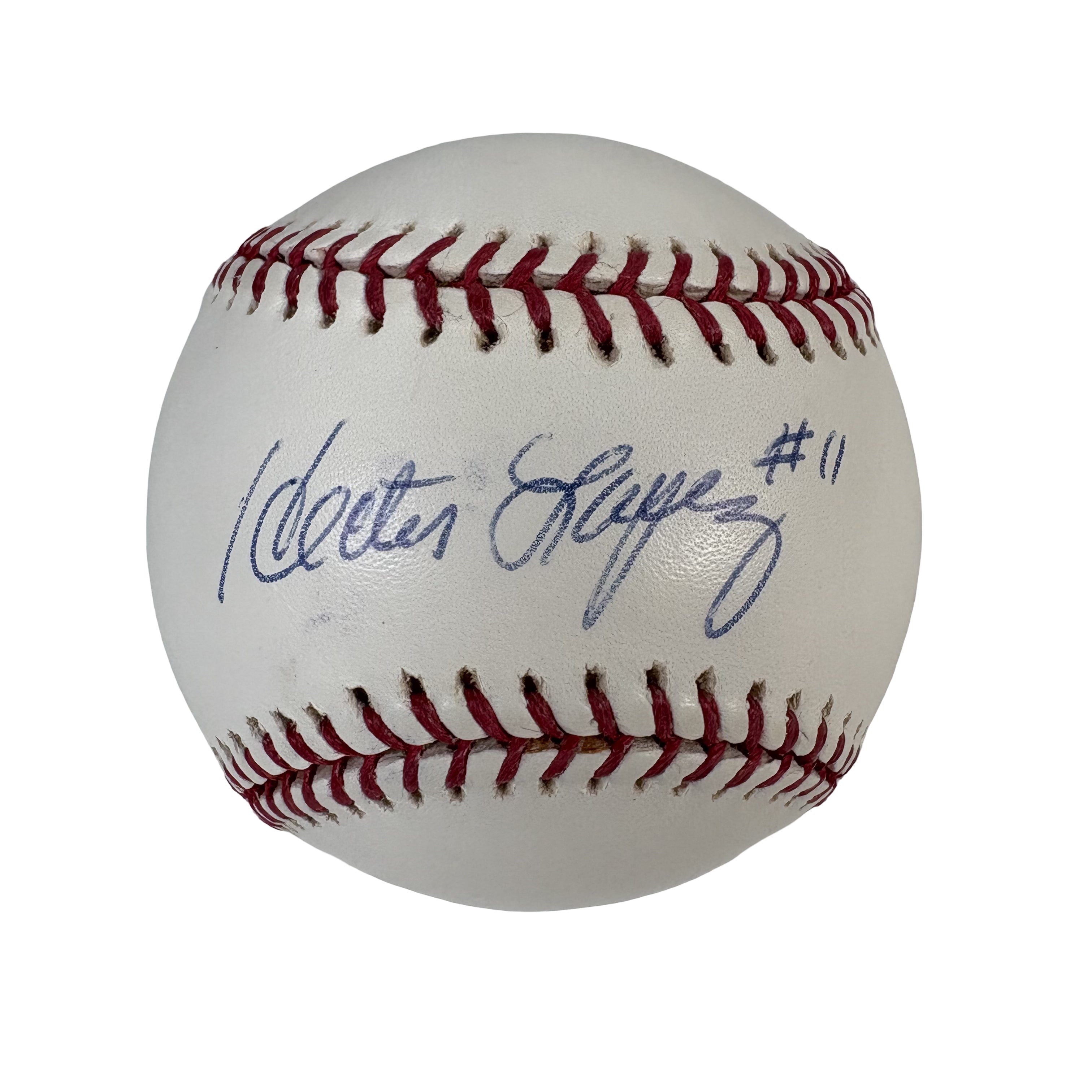 Hector Lopez New York Yankees Autographed Signed Baseball AMCo COA
