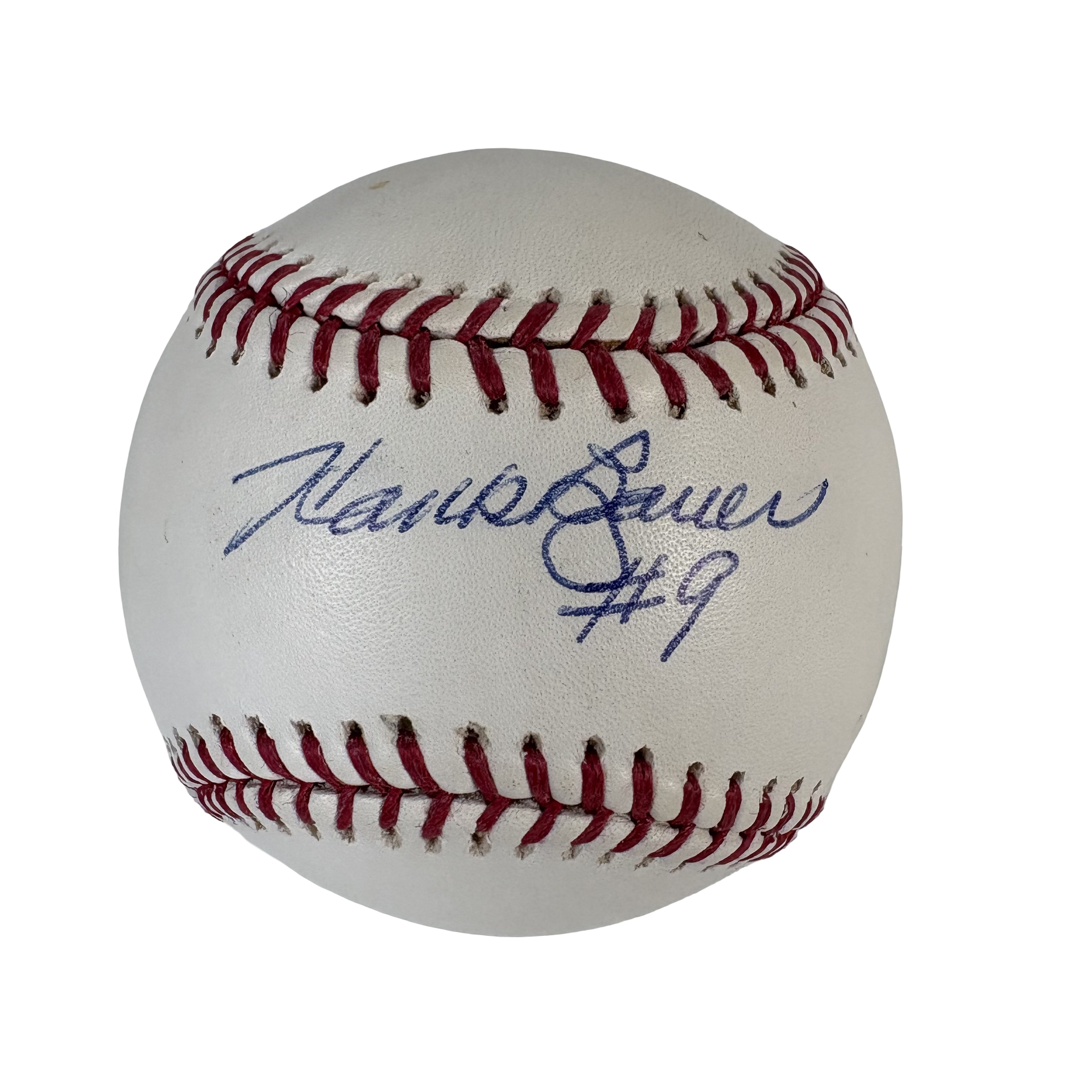 Hank Bauer New York Yankees Autographed Signed Baseball AMCo COA