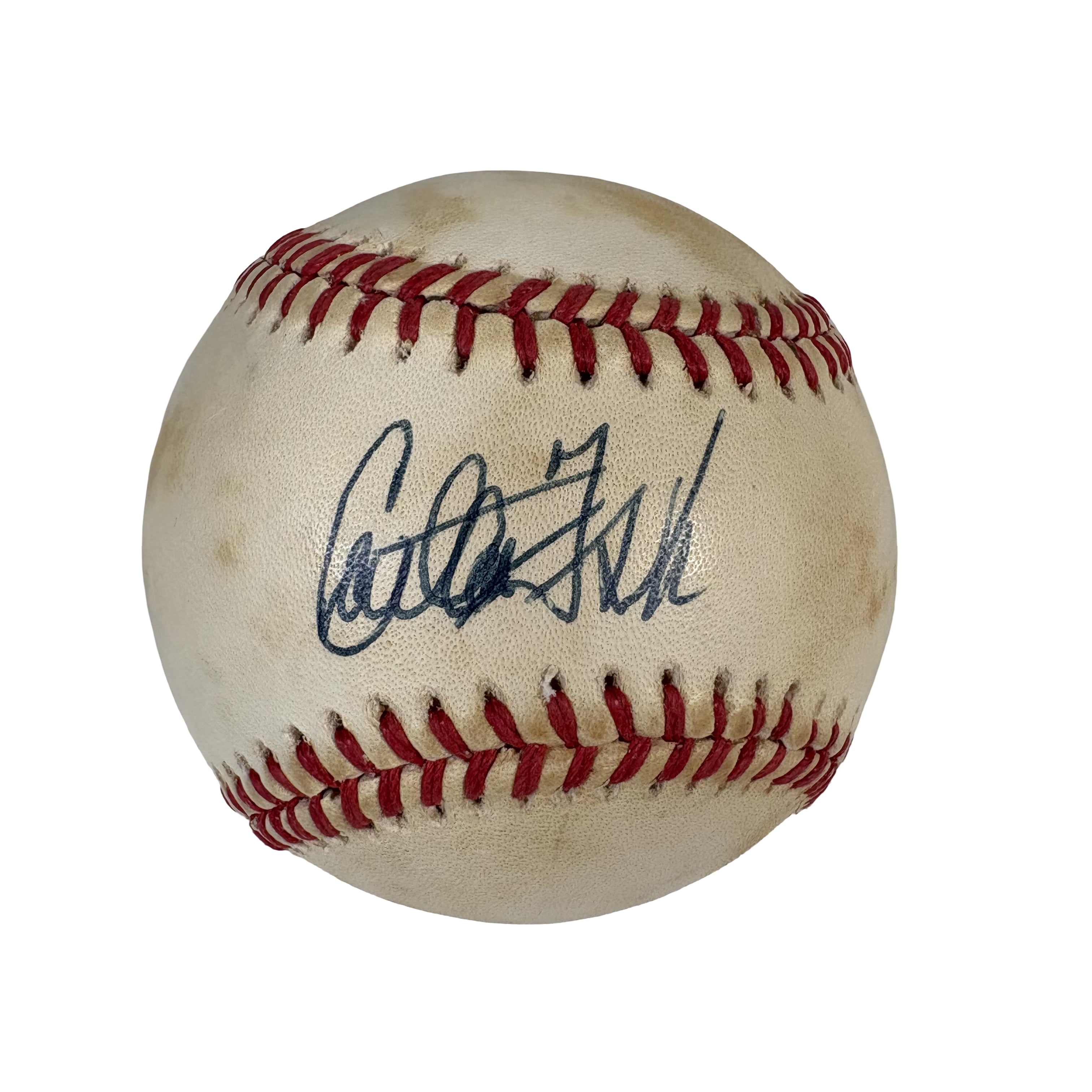 Carlton Fisk Boston Red Sox Autographed Signed Baseball AMCo COA