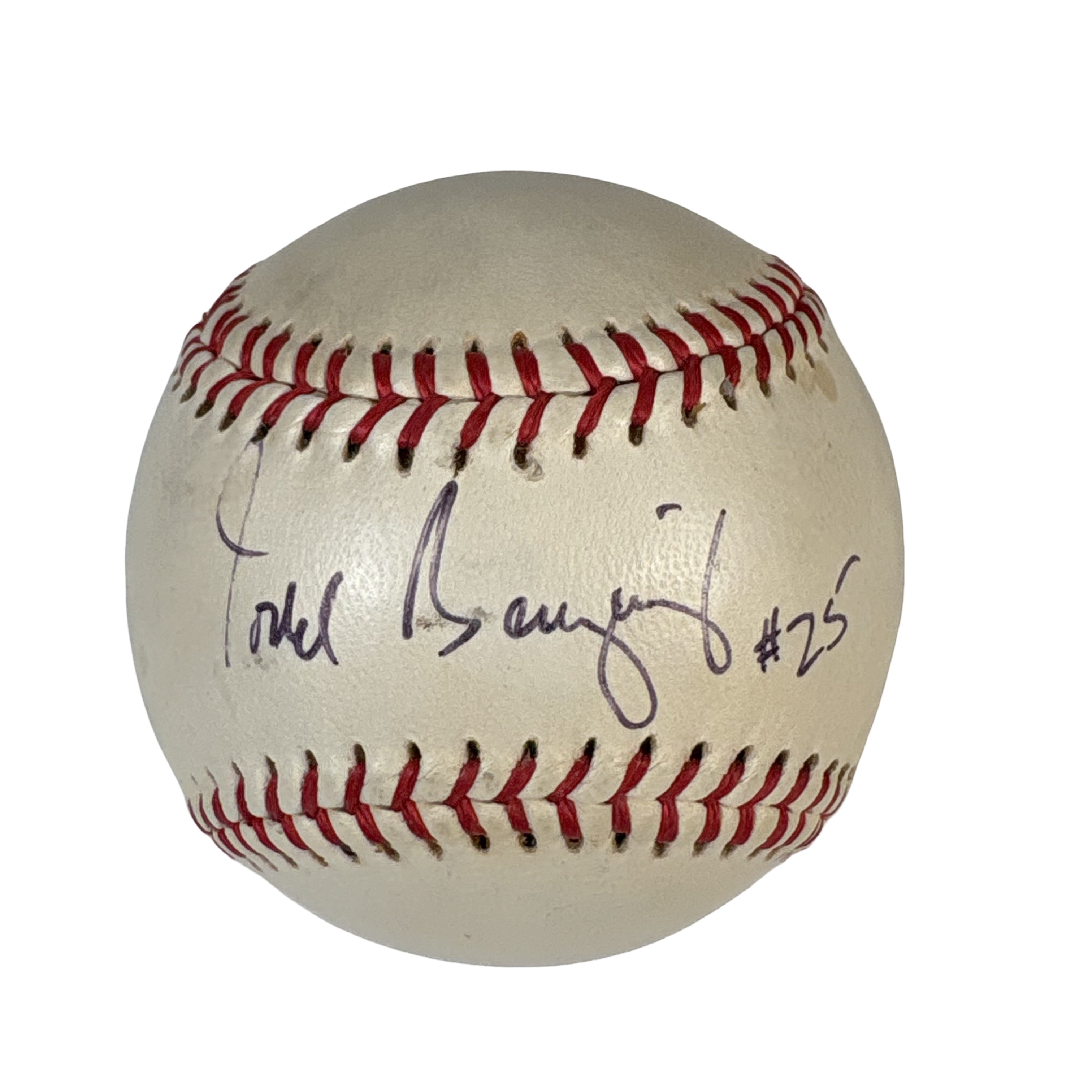 Todd Benzinger Cincinatti Reds Autographed Signed Baseball AMCo COA