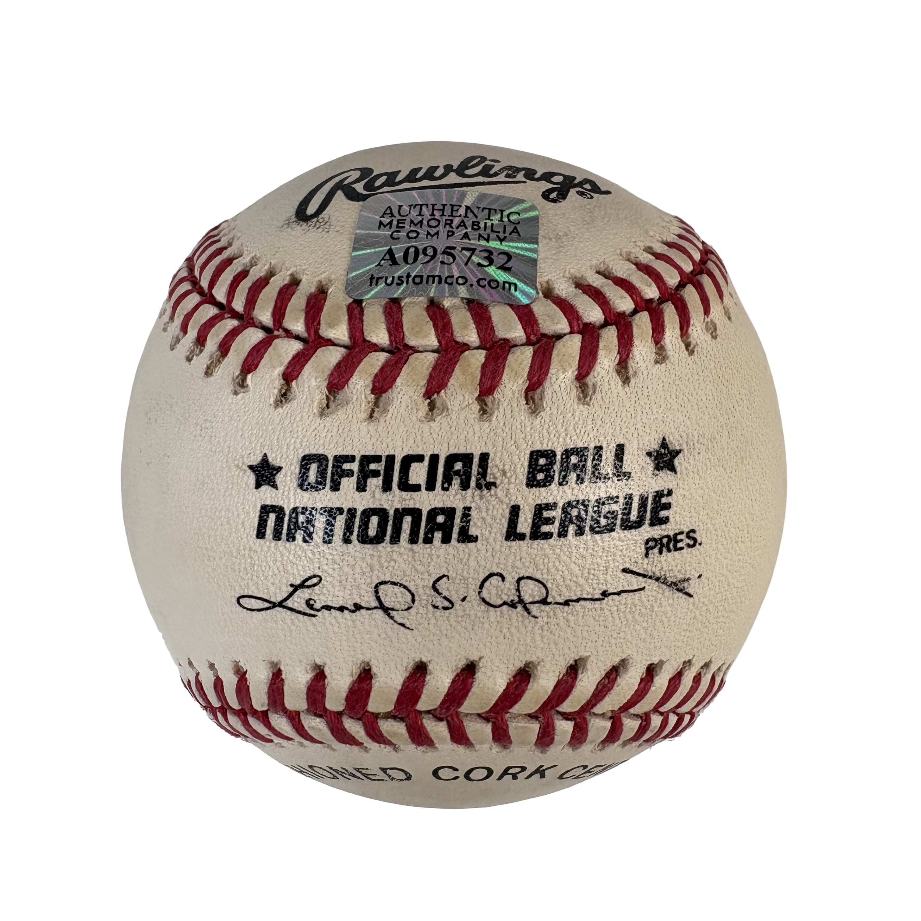 Mario Andretti Formula One Driver Autographed Signed Baseball AMCo COA