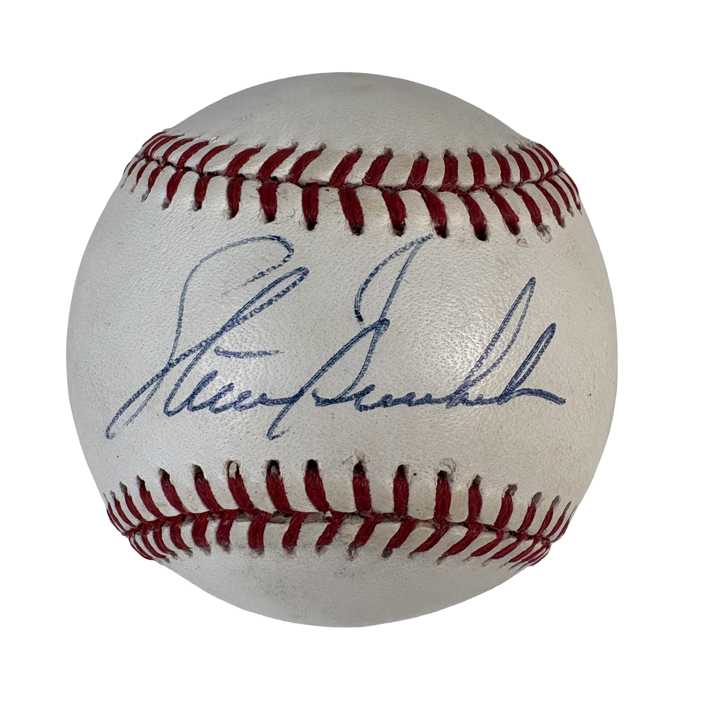 Steve Buechele Texas Rangers Autographed Signed Baseball AMCo COA