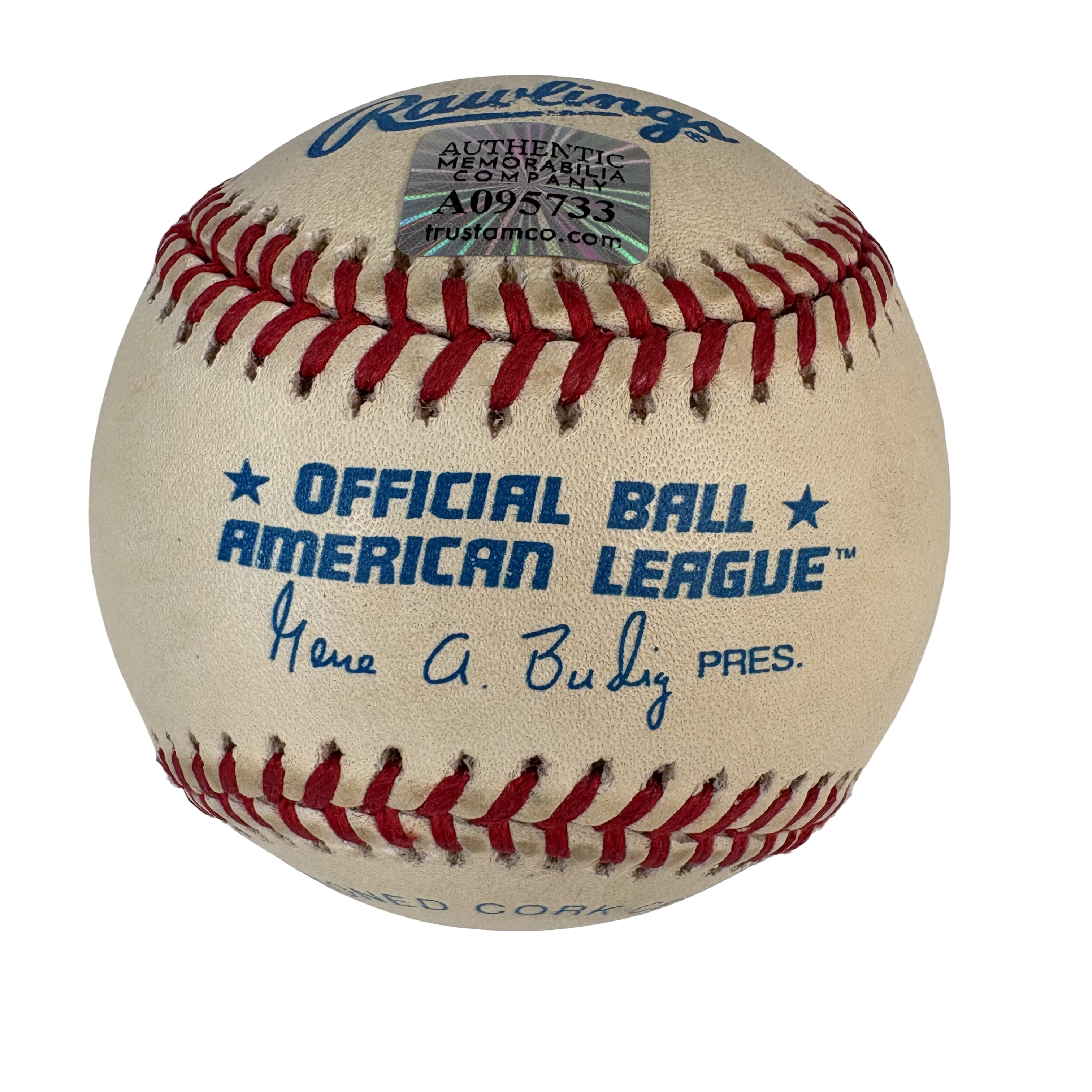 Jim Rice Boston Red Sox Autographed Signed Baseball AMCo COA