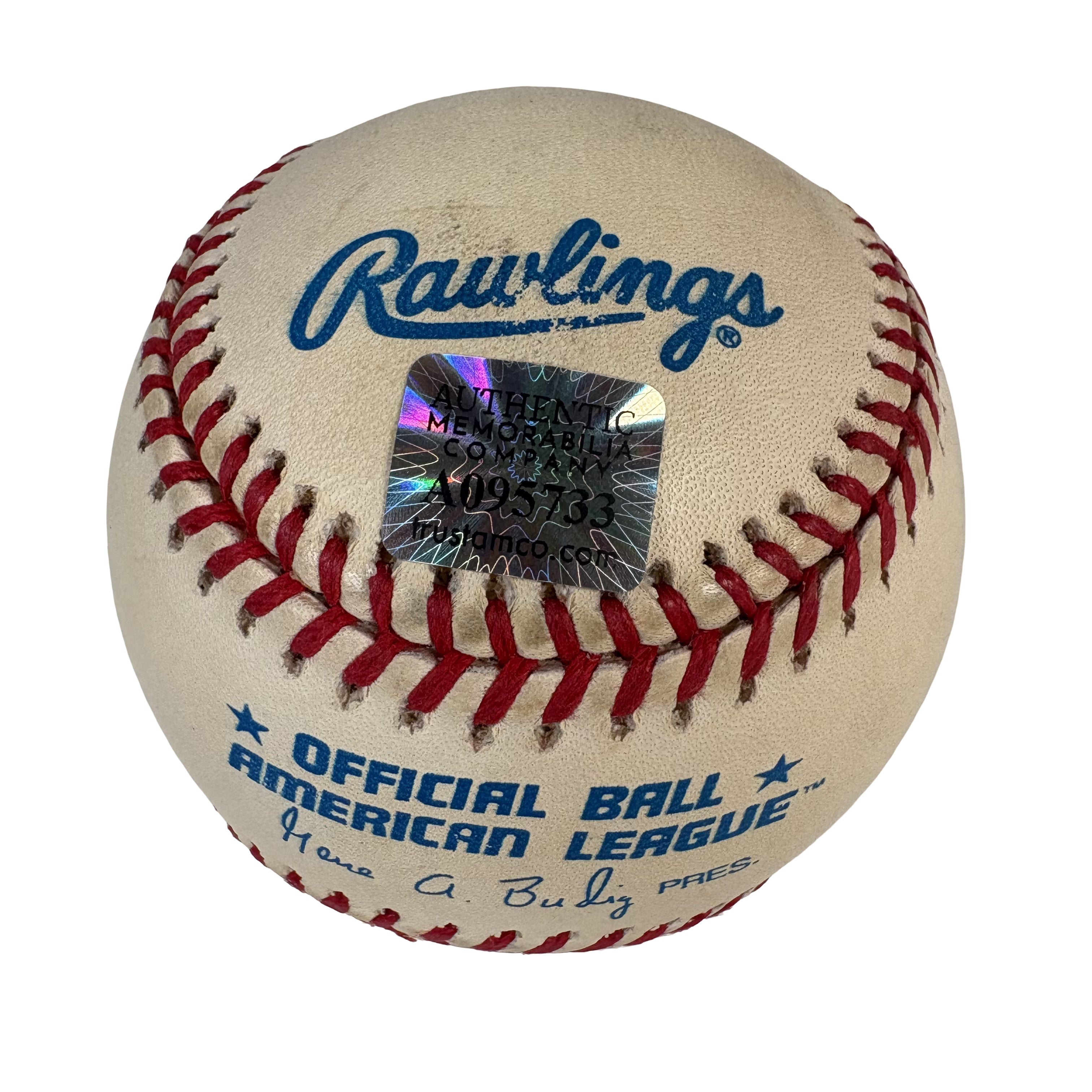 Jim Rice Boston Red Sox Autographed Signed Baseball AMCo COA