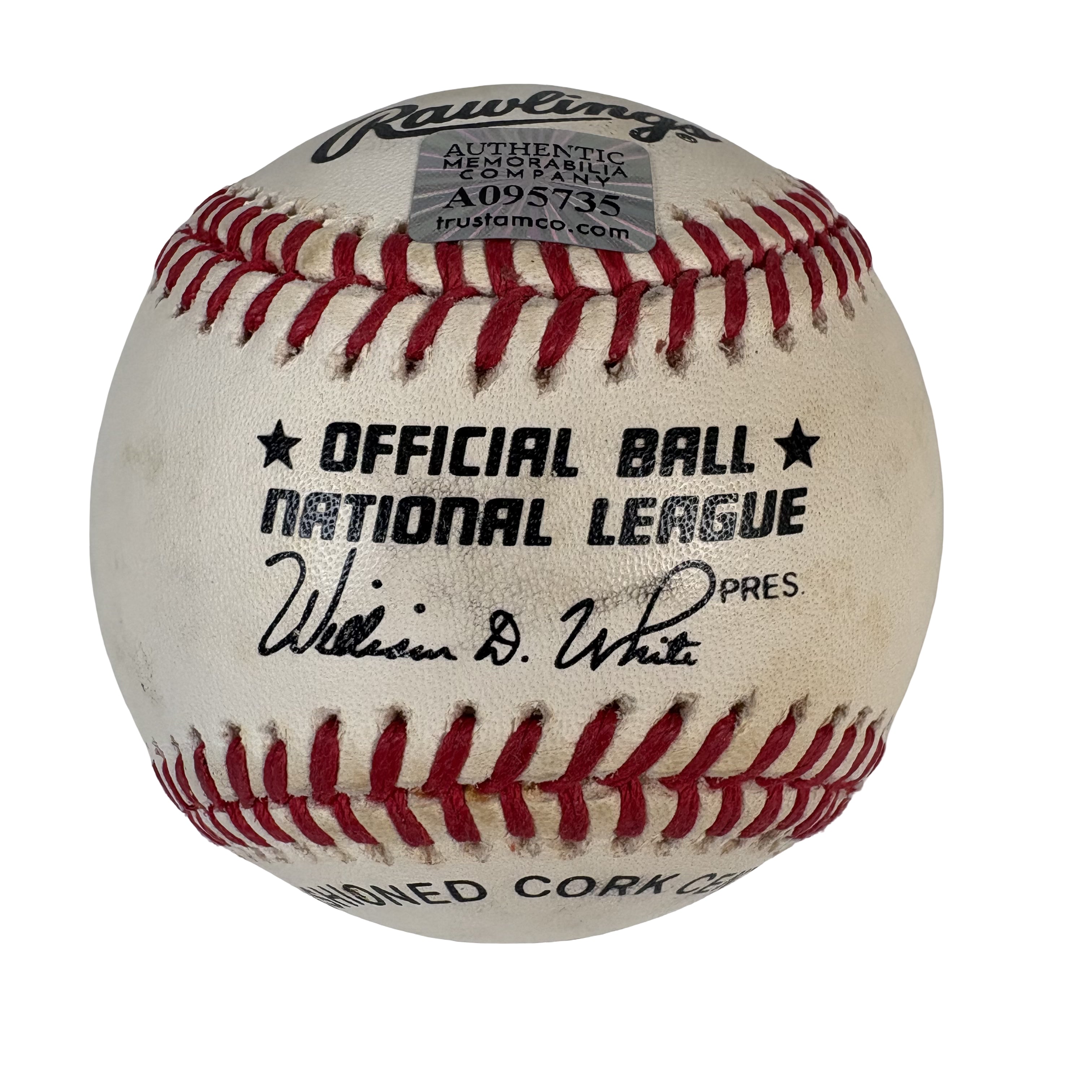 Dave Concepcion Cincinatti Reds Autographed Signed Baseball AMCo COA