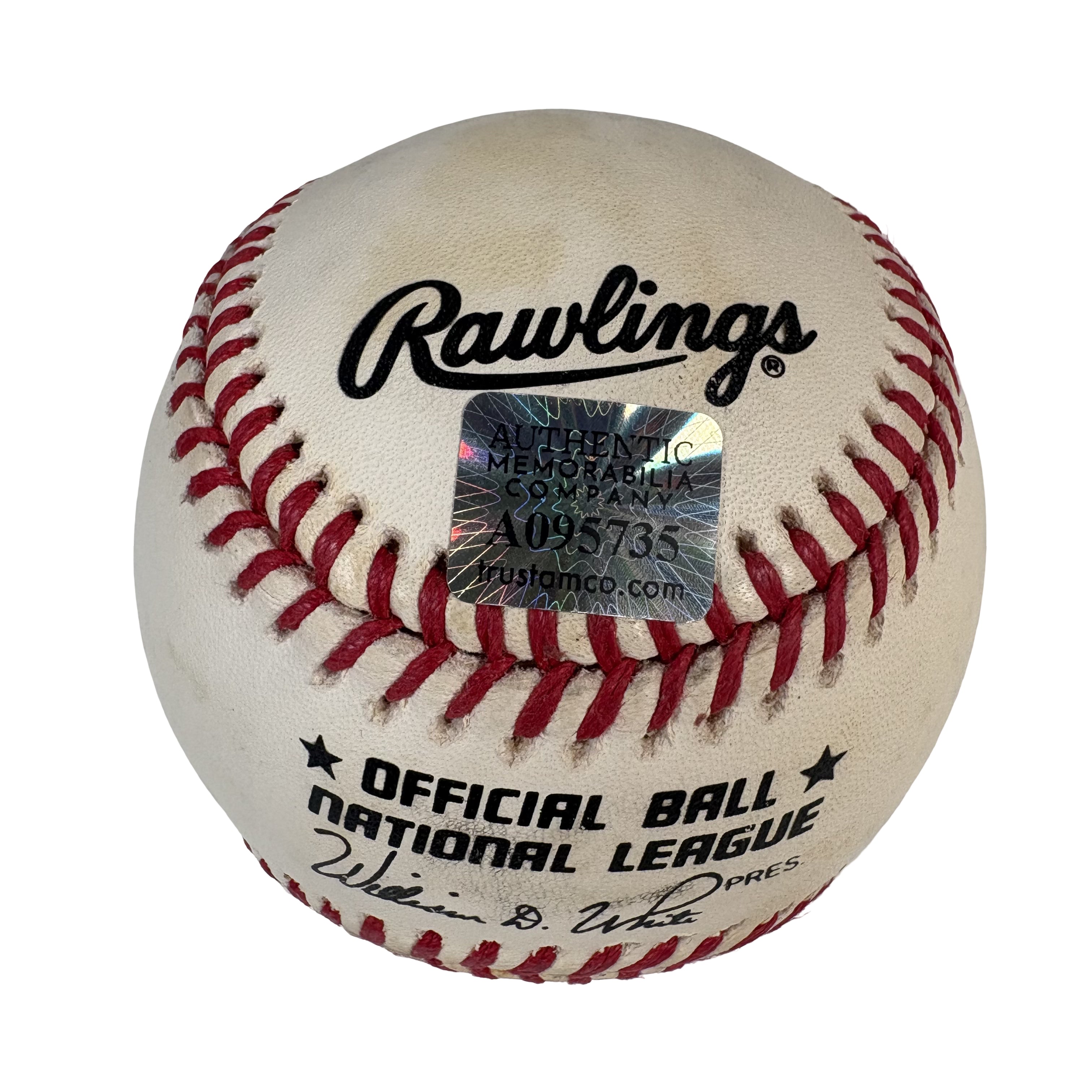 Dave Concepcion Cincinatti Reds Autographed Signed Baseball AMCo COA