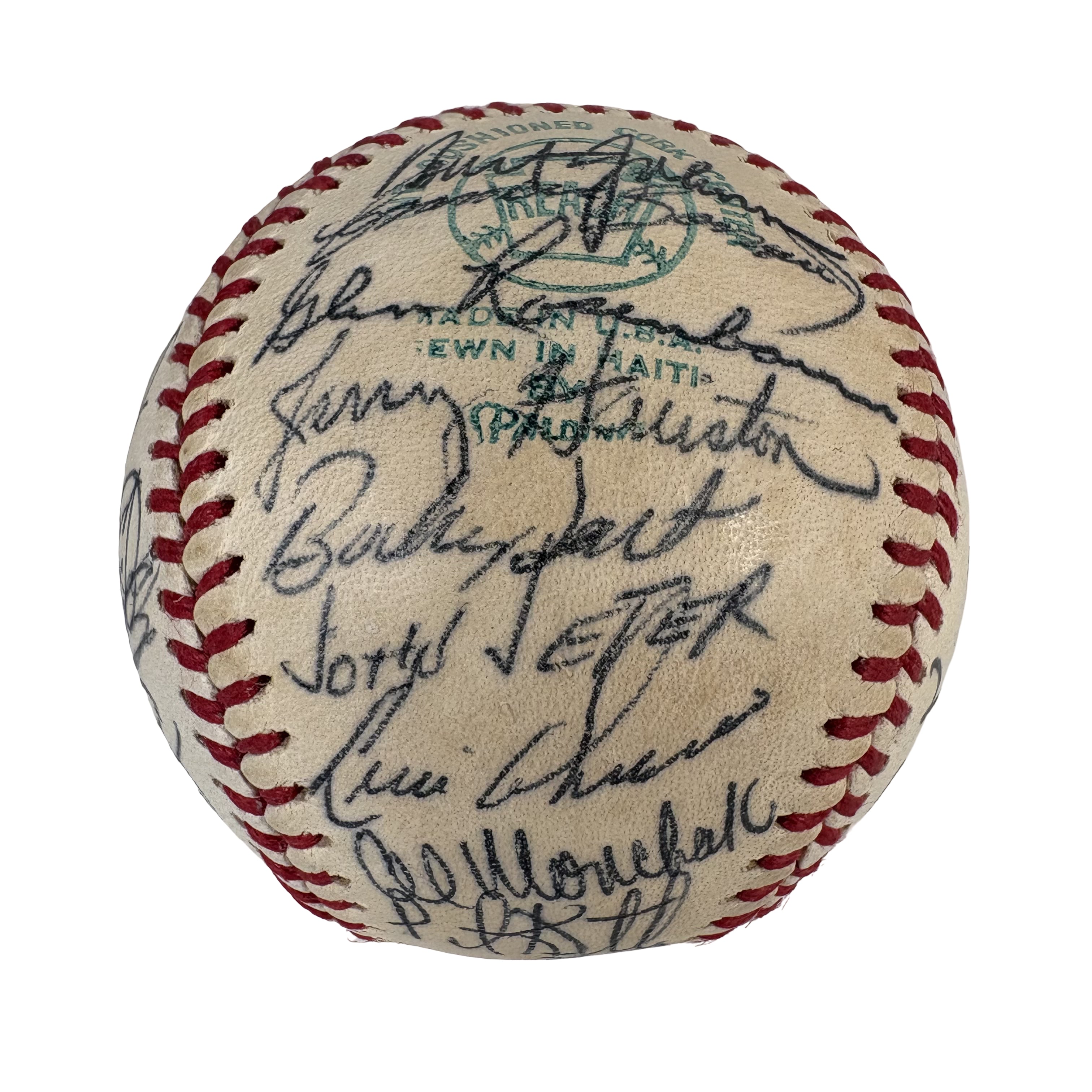 1974 Chicago White Sox Team Autographed Signed Baseball AMCo LOA