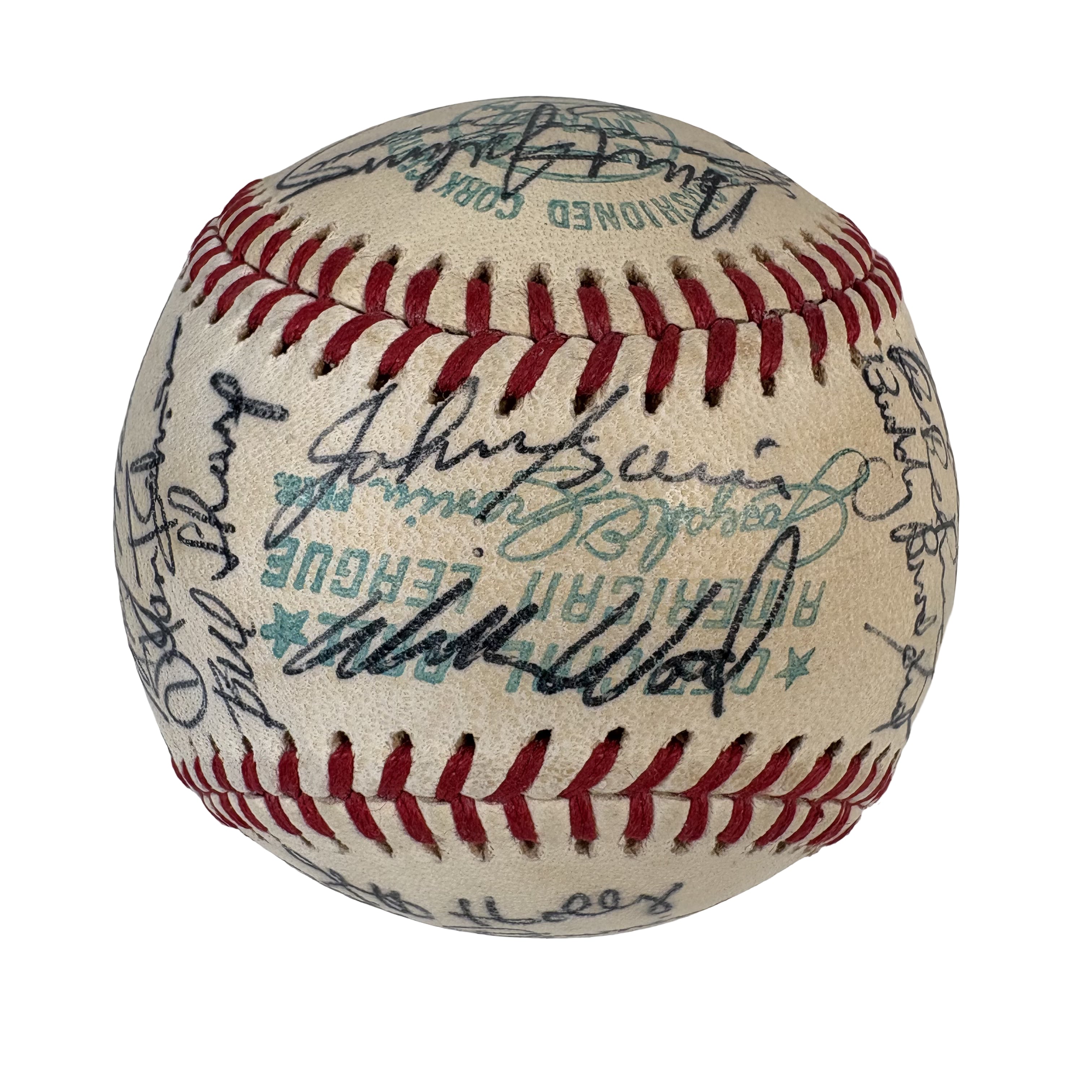 1974 Chicago White Sox Team Autographed Signed Baseball AMCo LOA