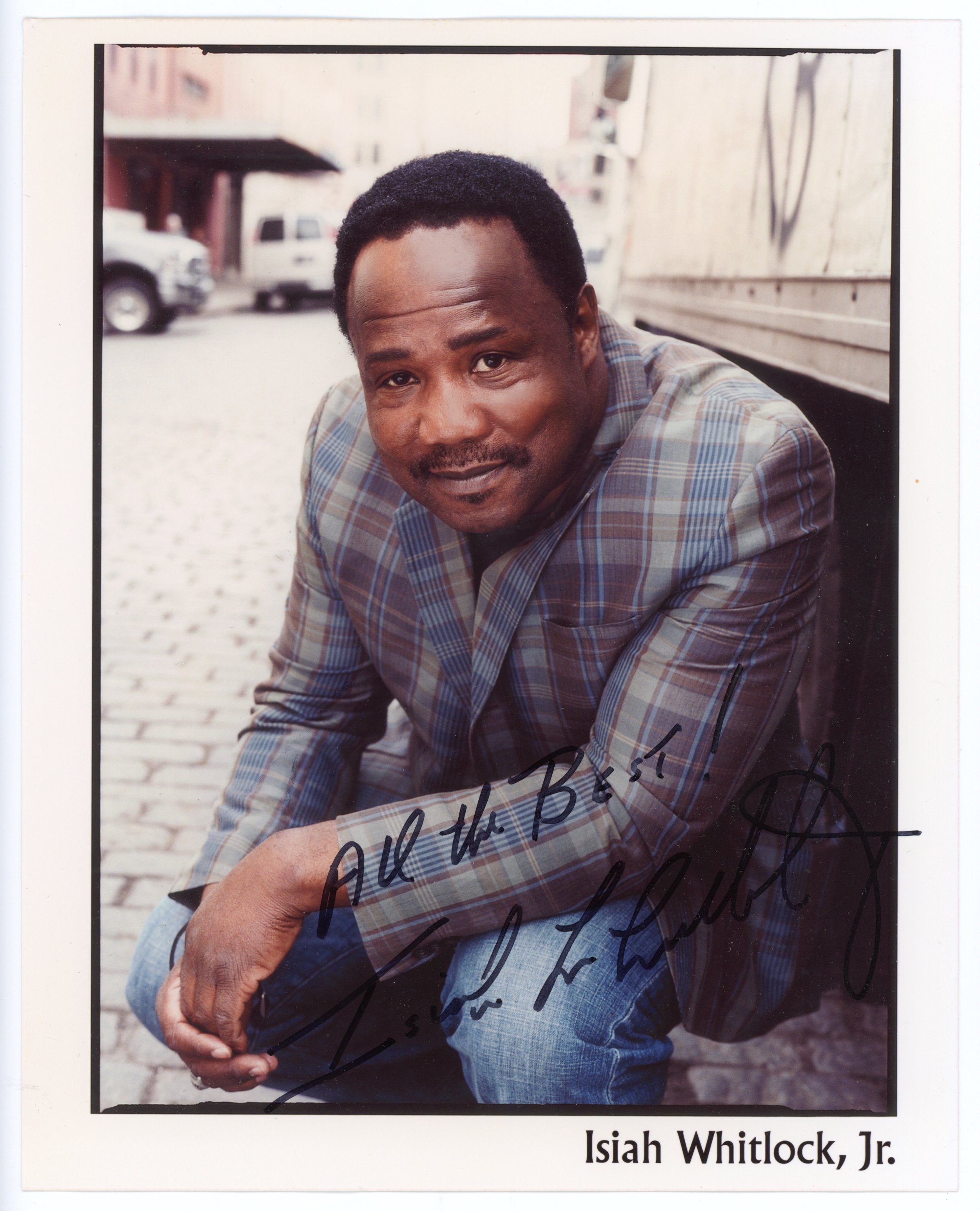 Isiah Whitlock Jr The Wire Autographed Signed 8x10 Photo AMCo COA